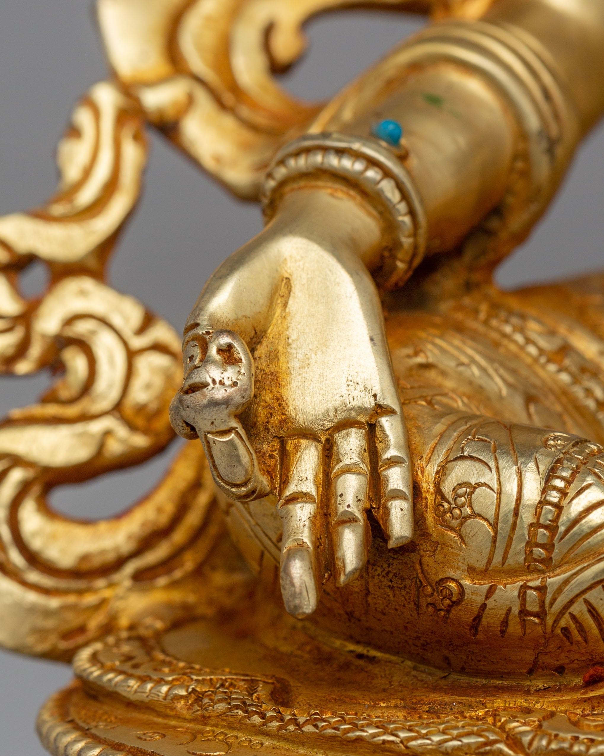Himalayan Green Tara Statue for Altar | Symbol of Compassion & Protection