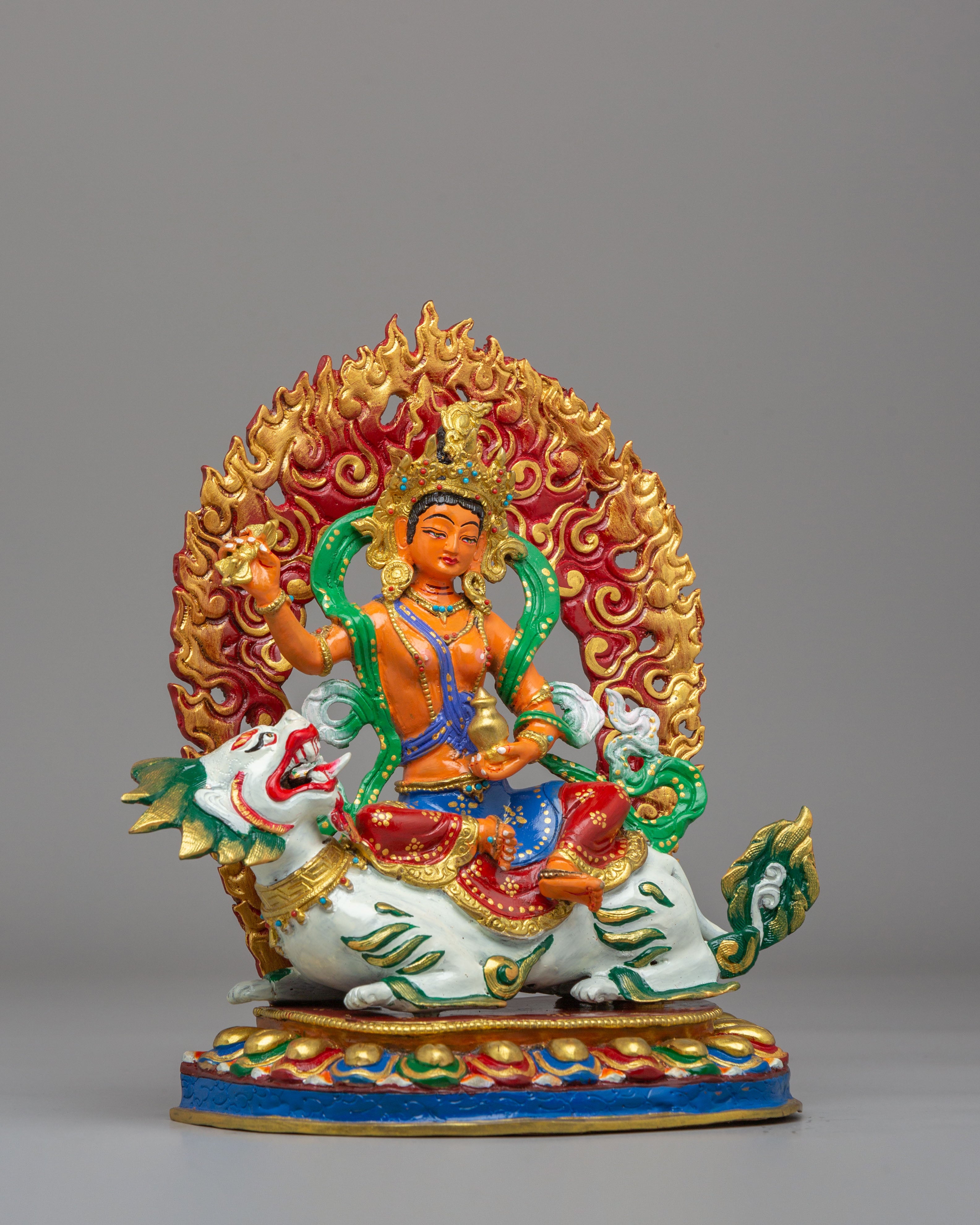 Tibetan Tsheringma Statue | A Symbol of Protection and Power