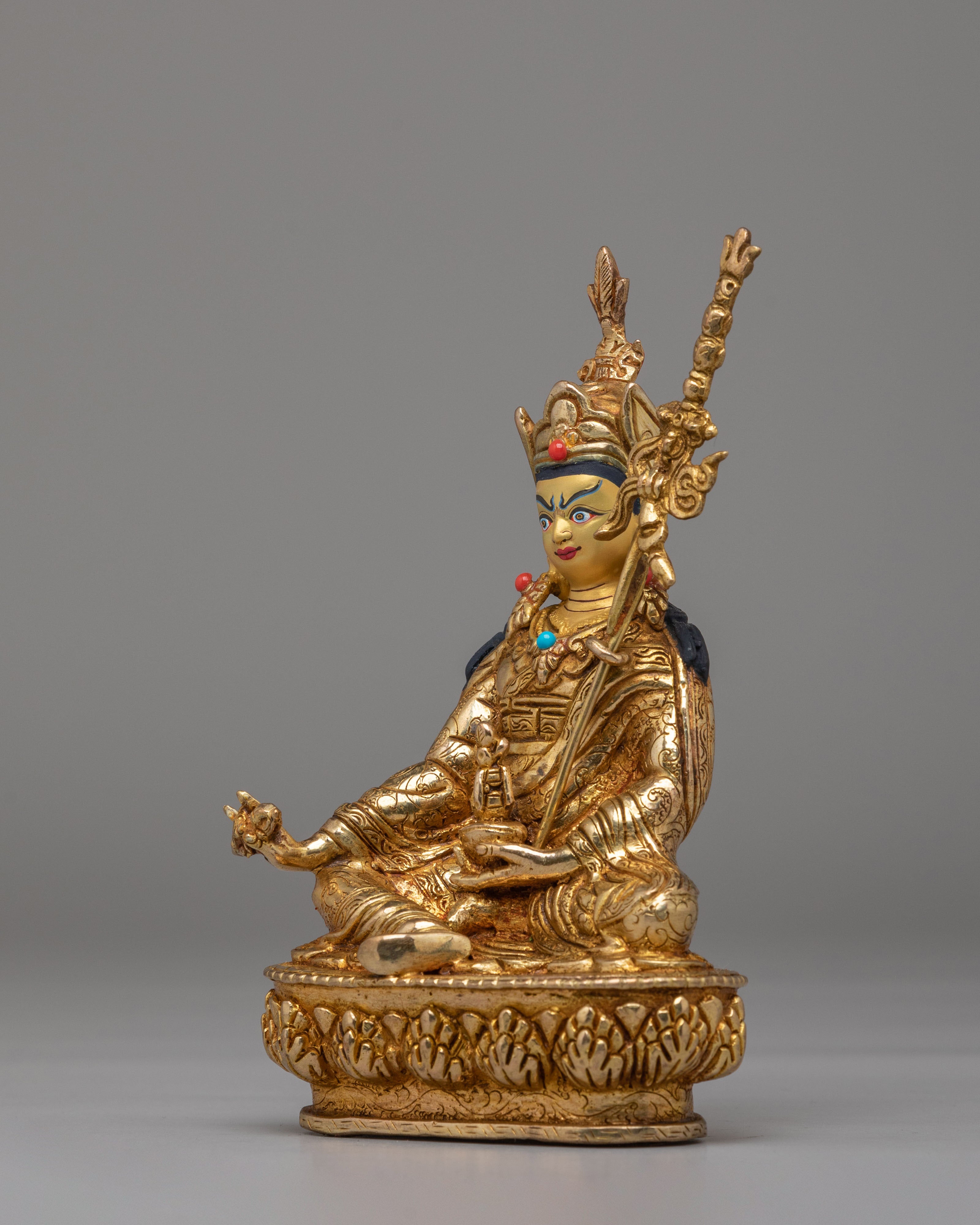 Spiritual Guru Rinpoche Statue | Padmasambhava Tibetan Deity