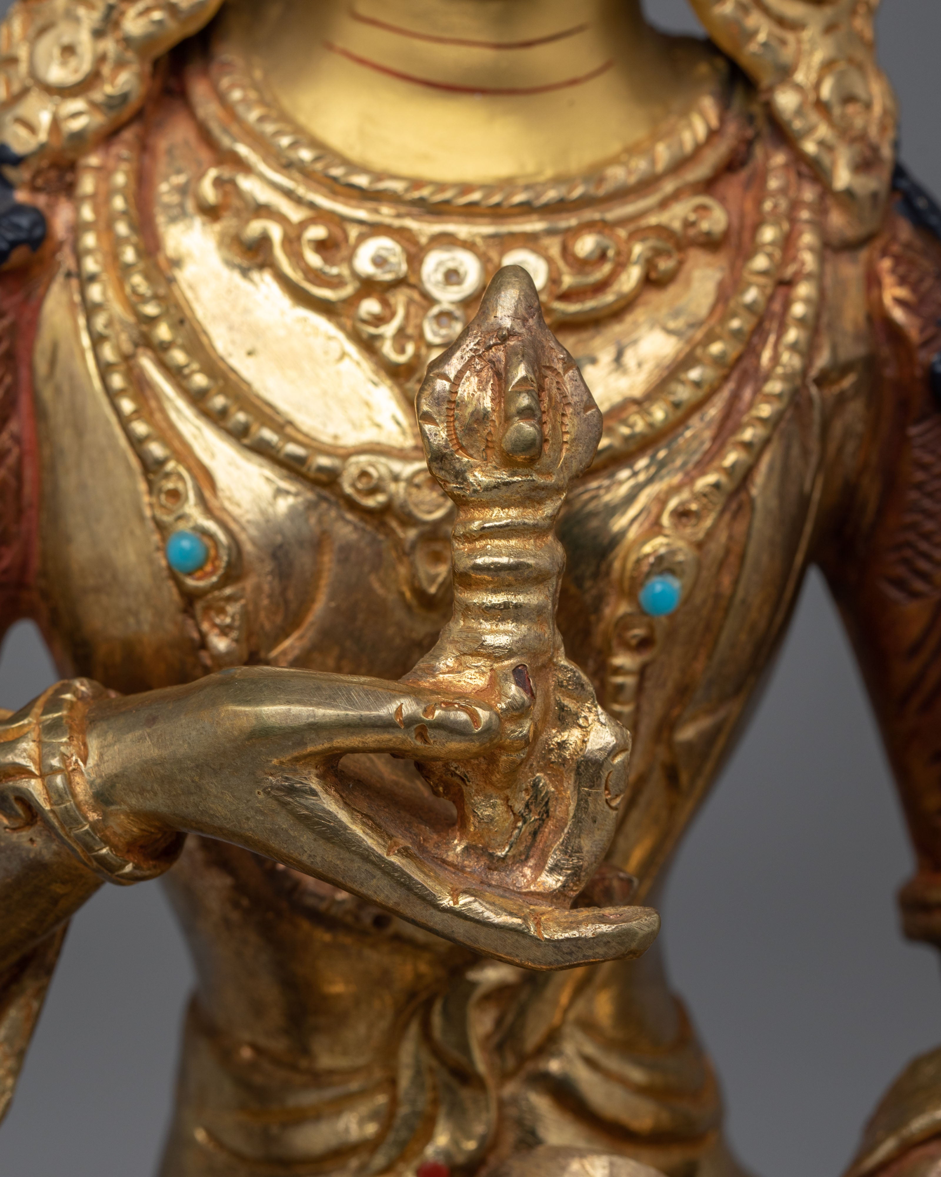 Sacred Vajrasattva Buddha Purification Statue | Tibetan Buddhist Artwork