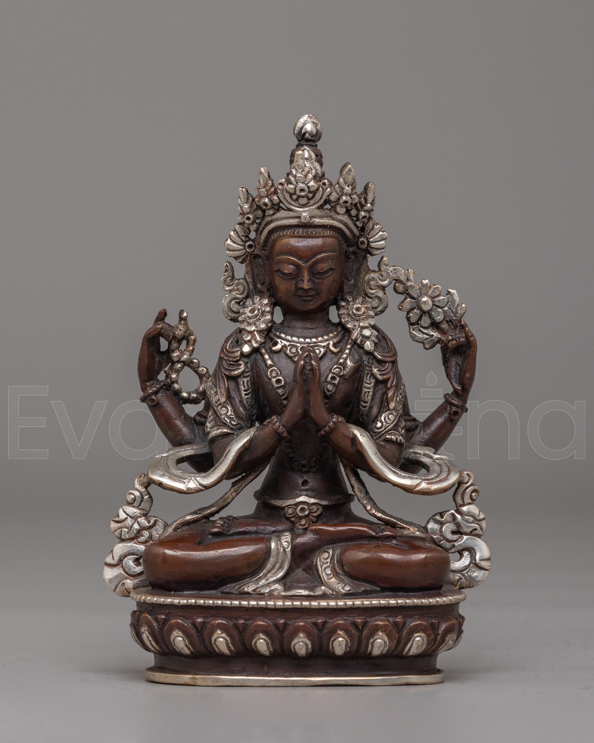 Four Arm Chenrezig Statue 