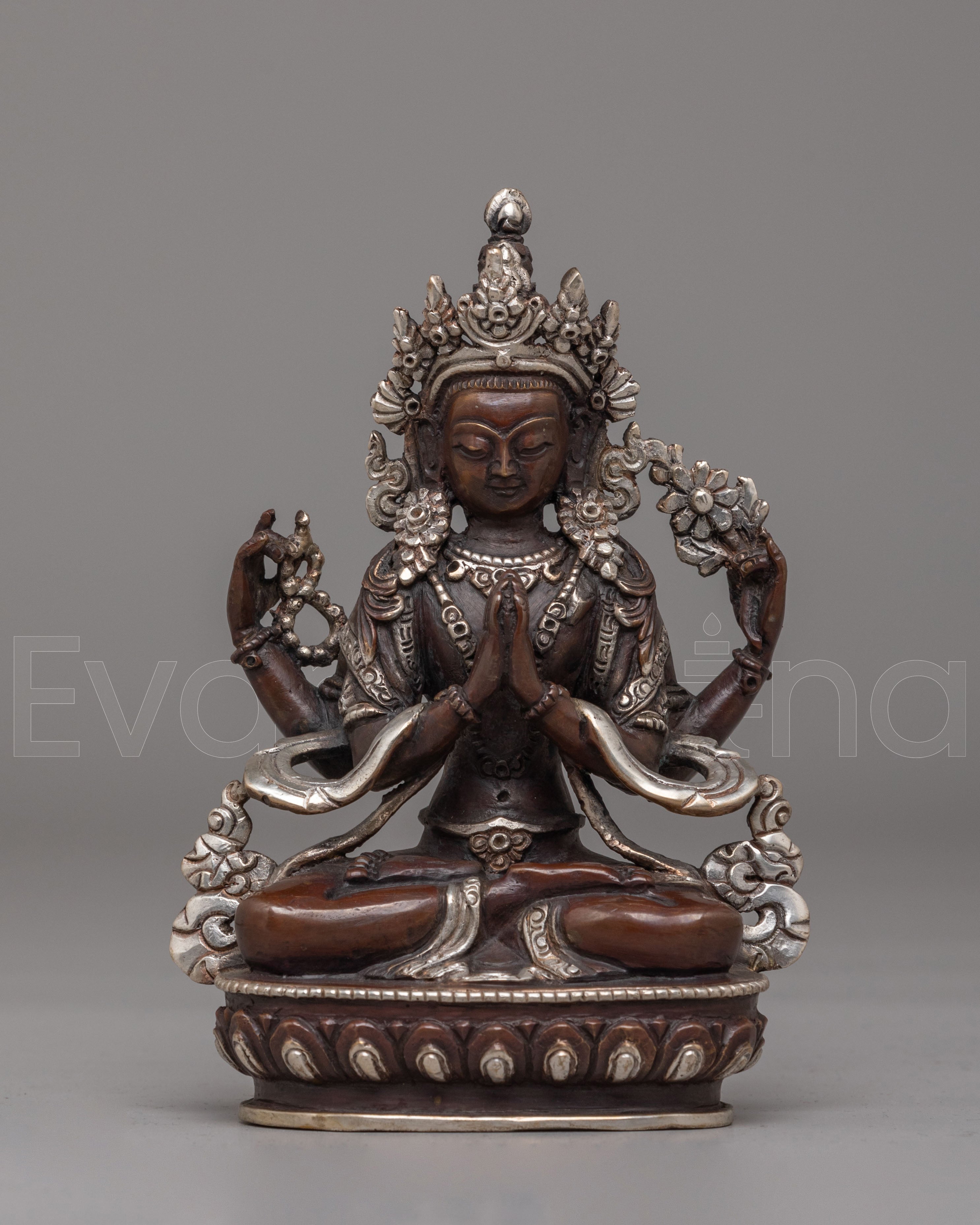 Four Arm Chenrezig Statue 