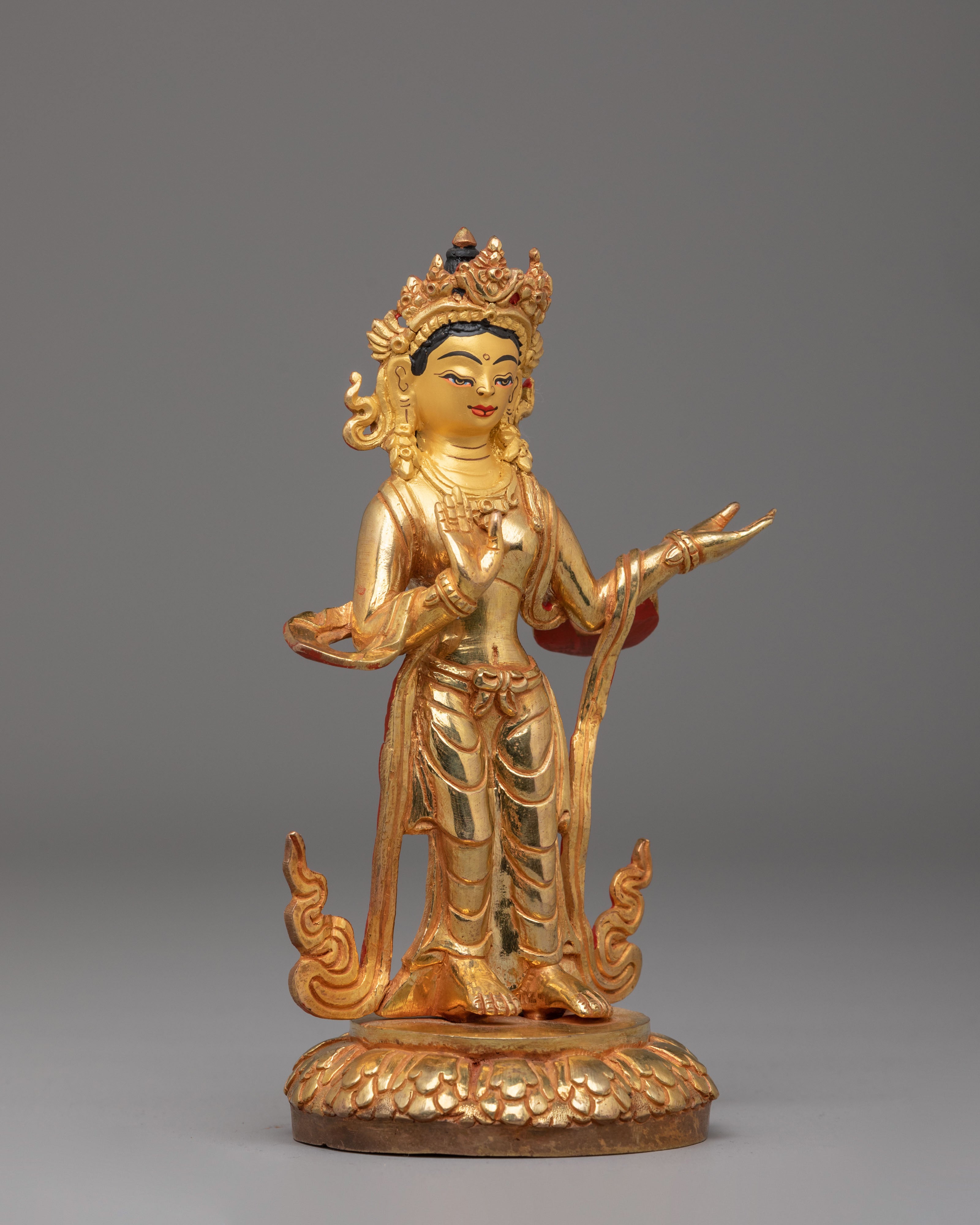 Mandarava Spiritual Statue | Sacred Tibetan Dakini Artwork