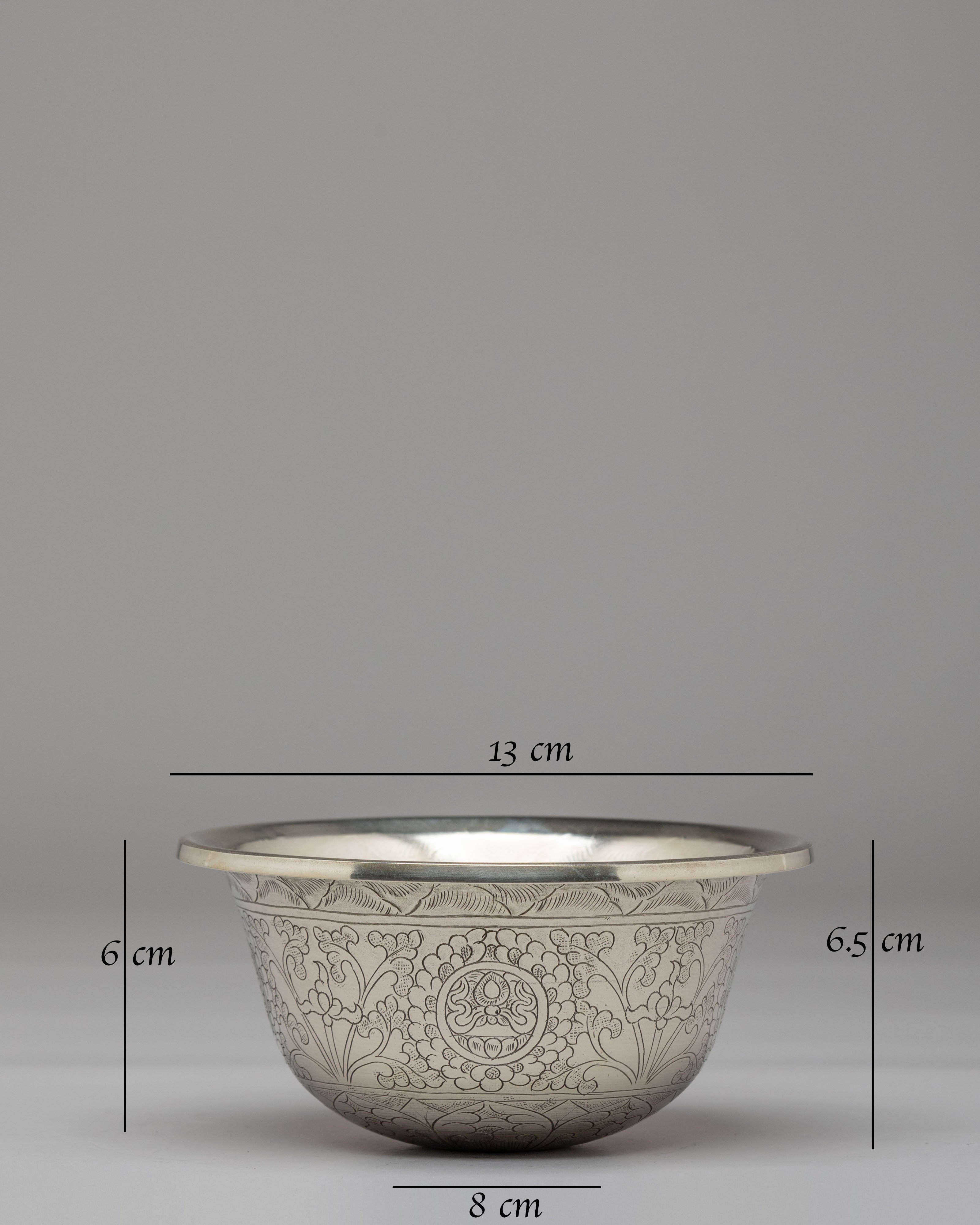 Sacred Ceremonial Offering Bowl Set | Traditional Buddhist Bowls