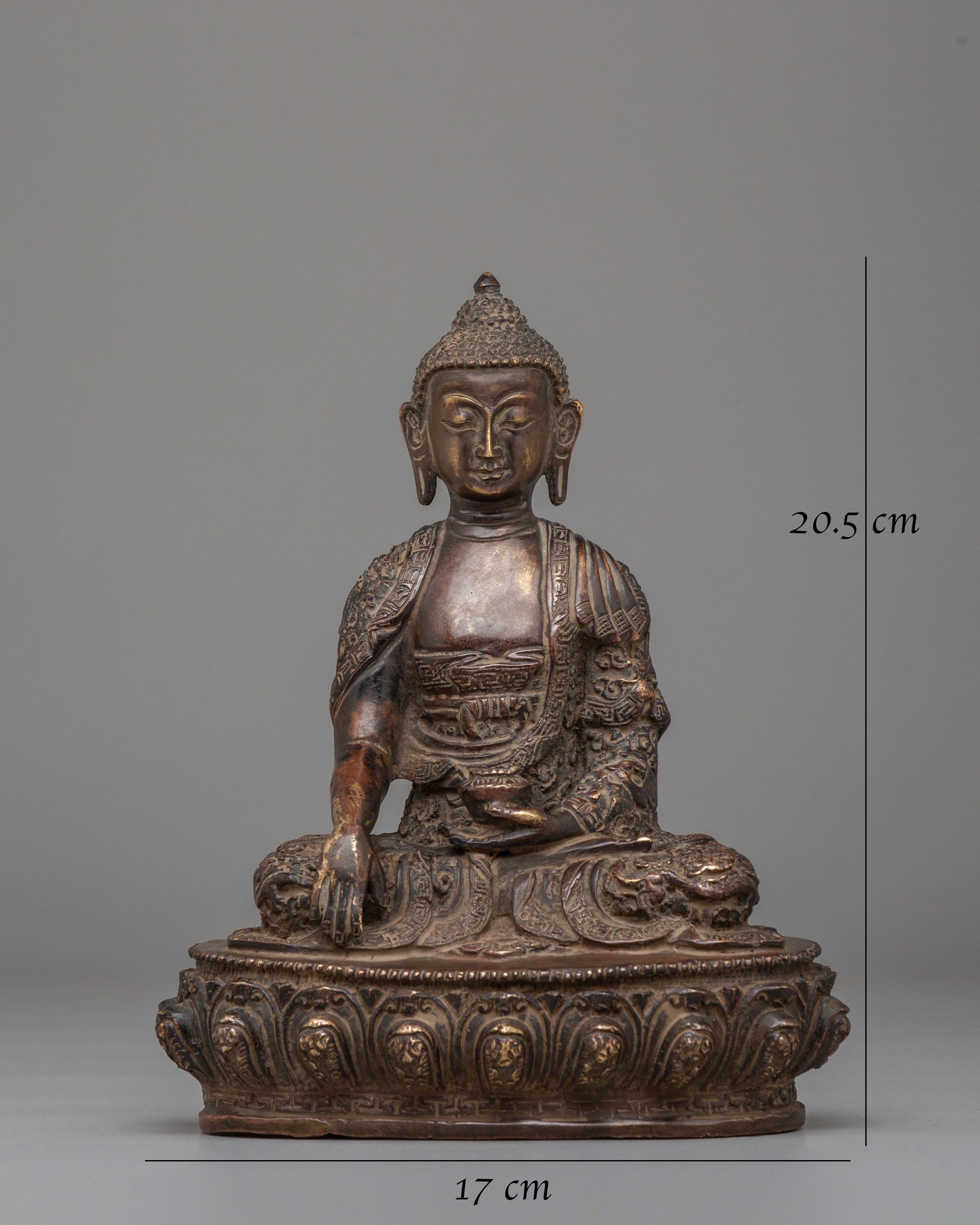 Handmade Tibetan Shakyamuni Buddha Statue | Himalayan Art
