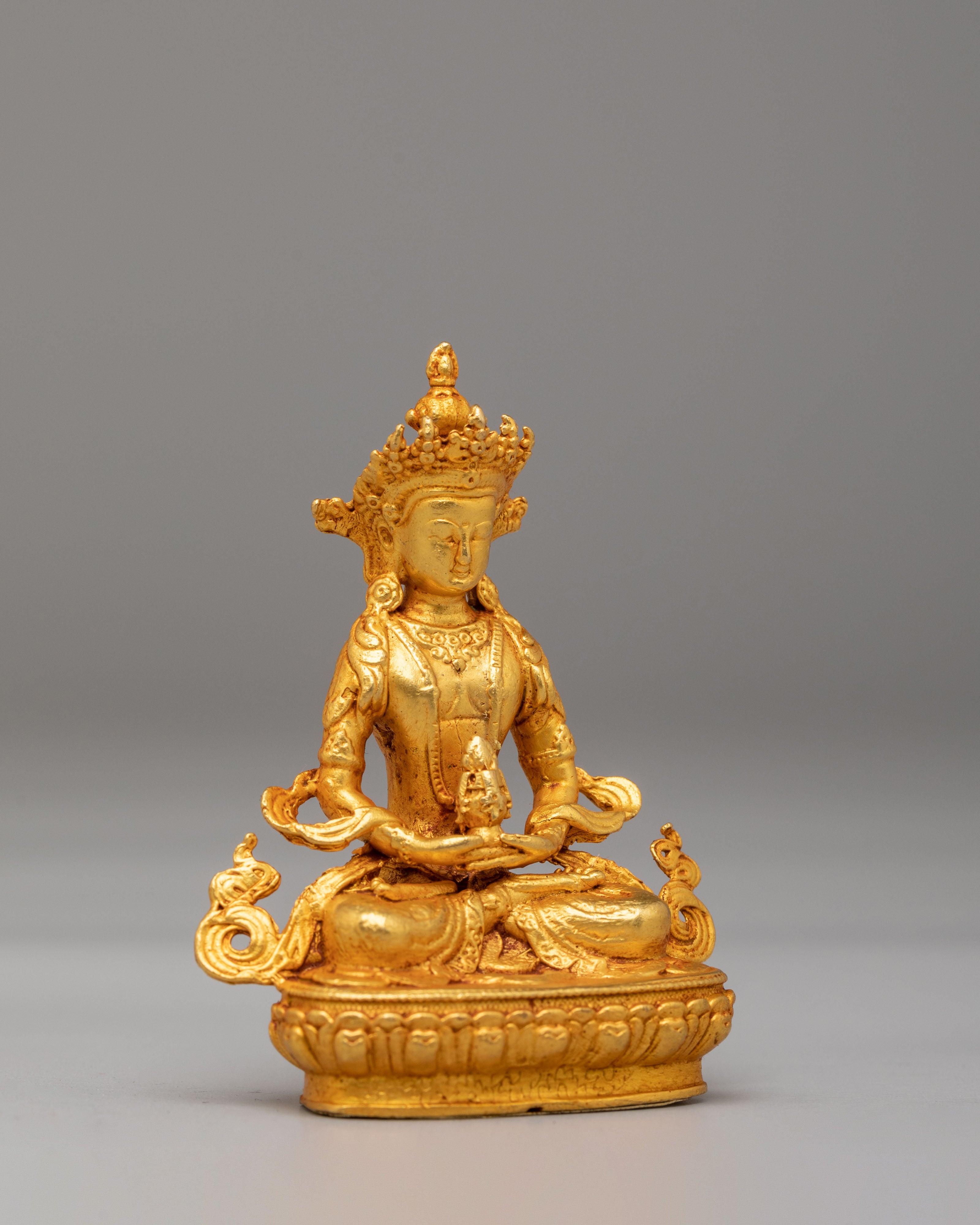 Amitayus Buddha Longevity Statue | Sacred Altar Decor for Meditation