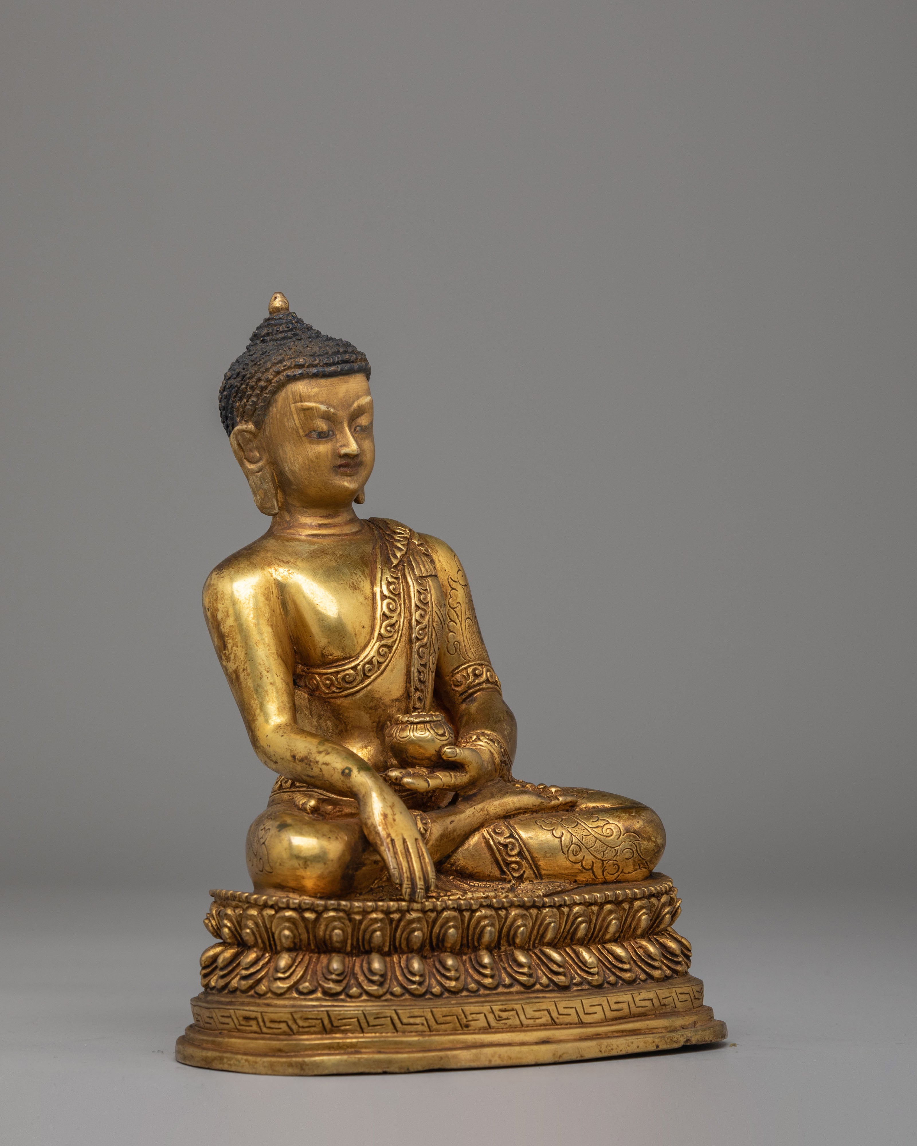 Tibetan Shakyamuni Buddha Figure | Symbol of Enlightenment