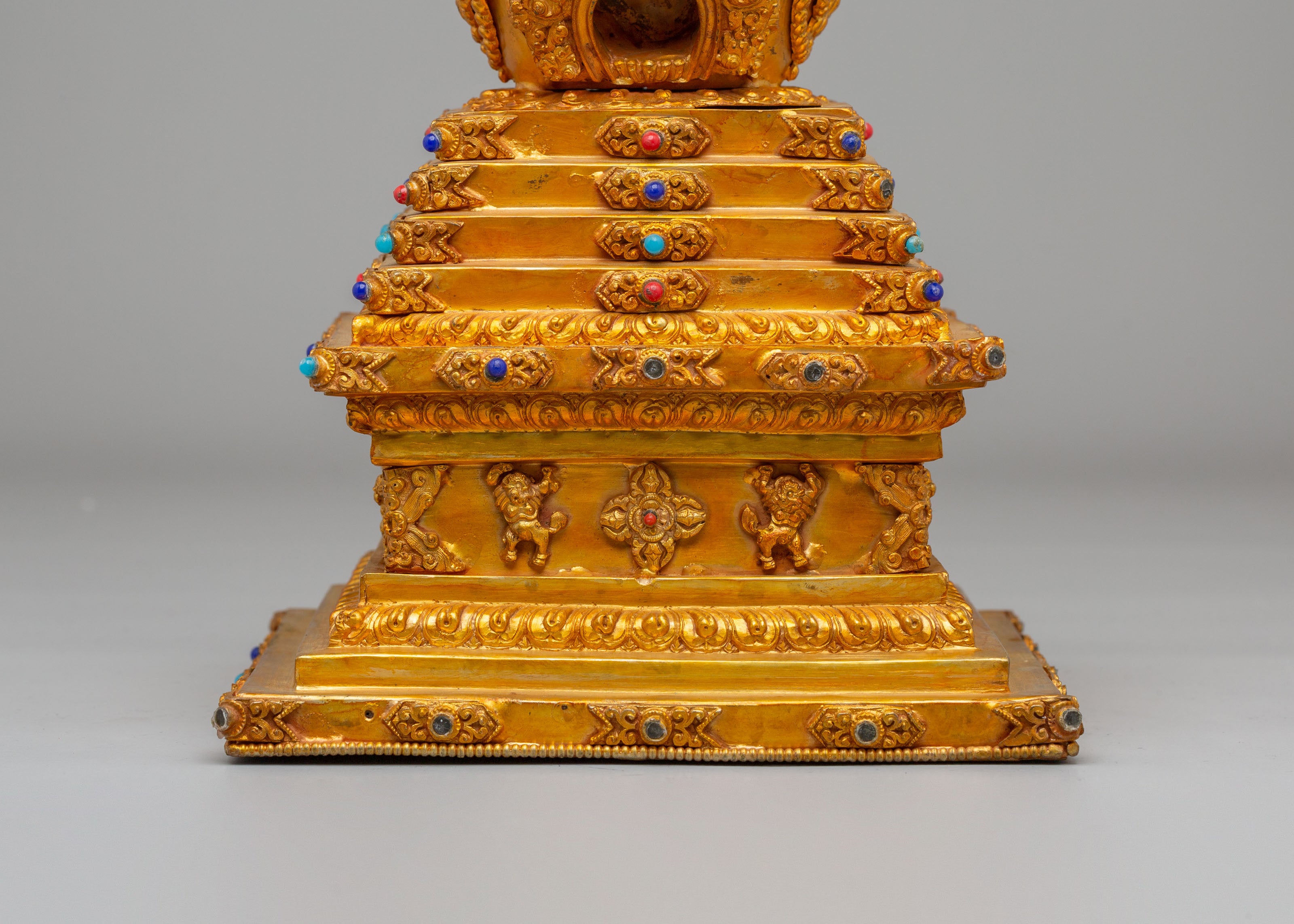 Spiritual Buddhist Enlightenment Stupa | Sacred Symbol of Awakening