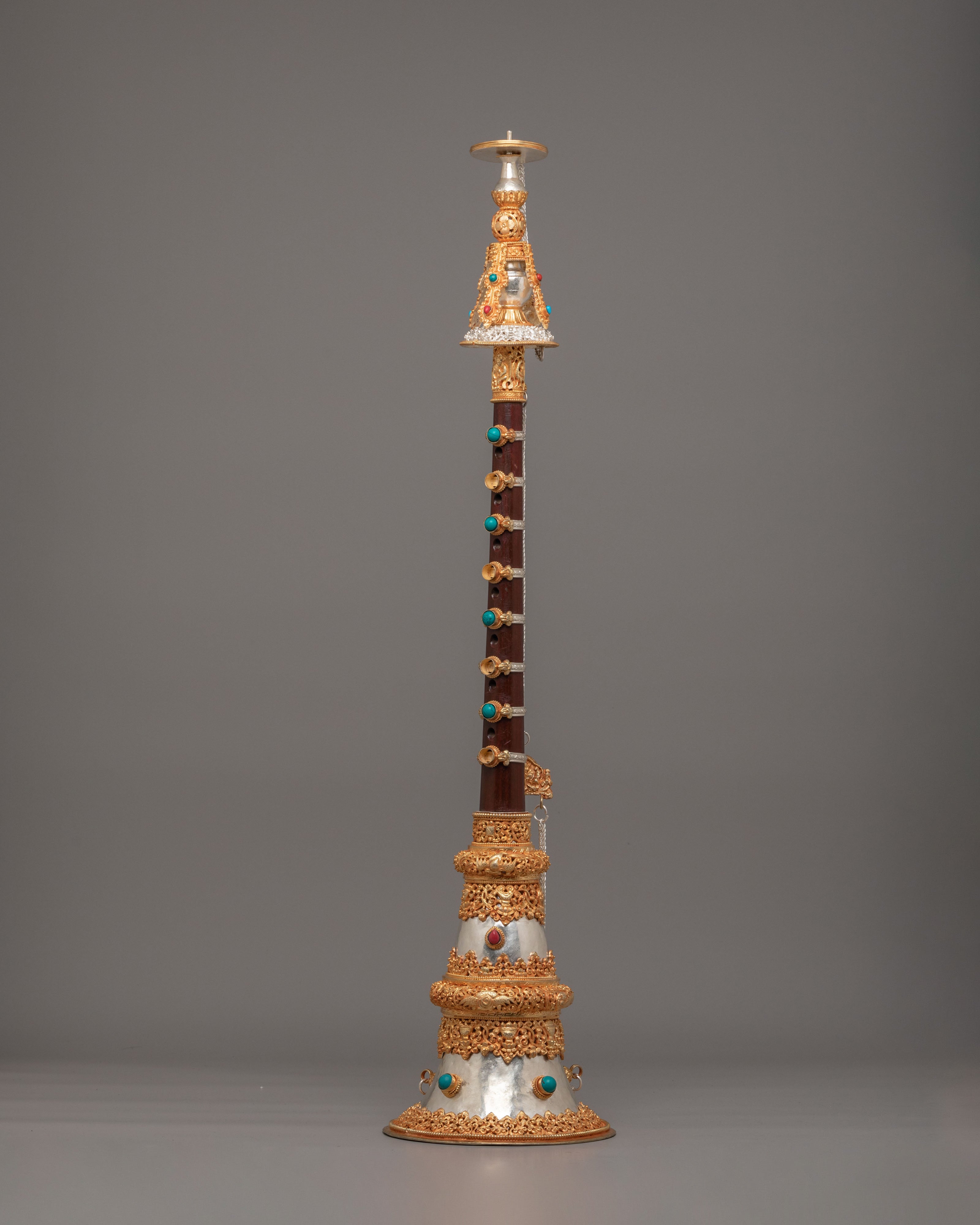 Buddhist Ritual Gyaling Set | Ritual Trumpet Set