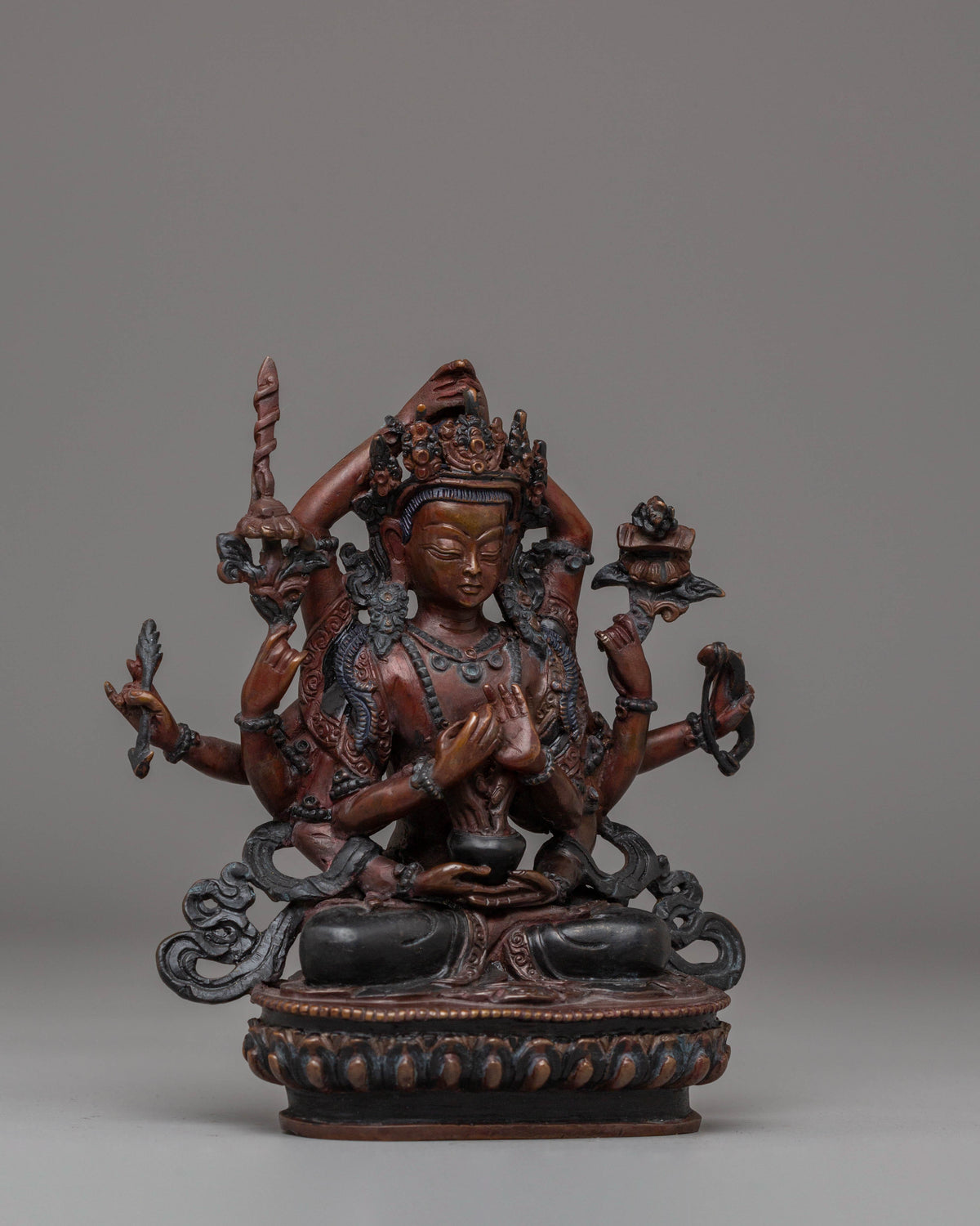 Handcrafted Namasangiti Sculpture | Embodiment of Primordial Wisdom