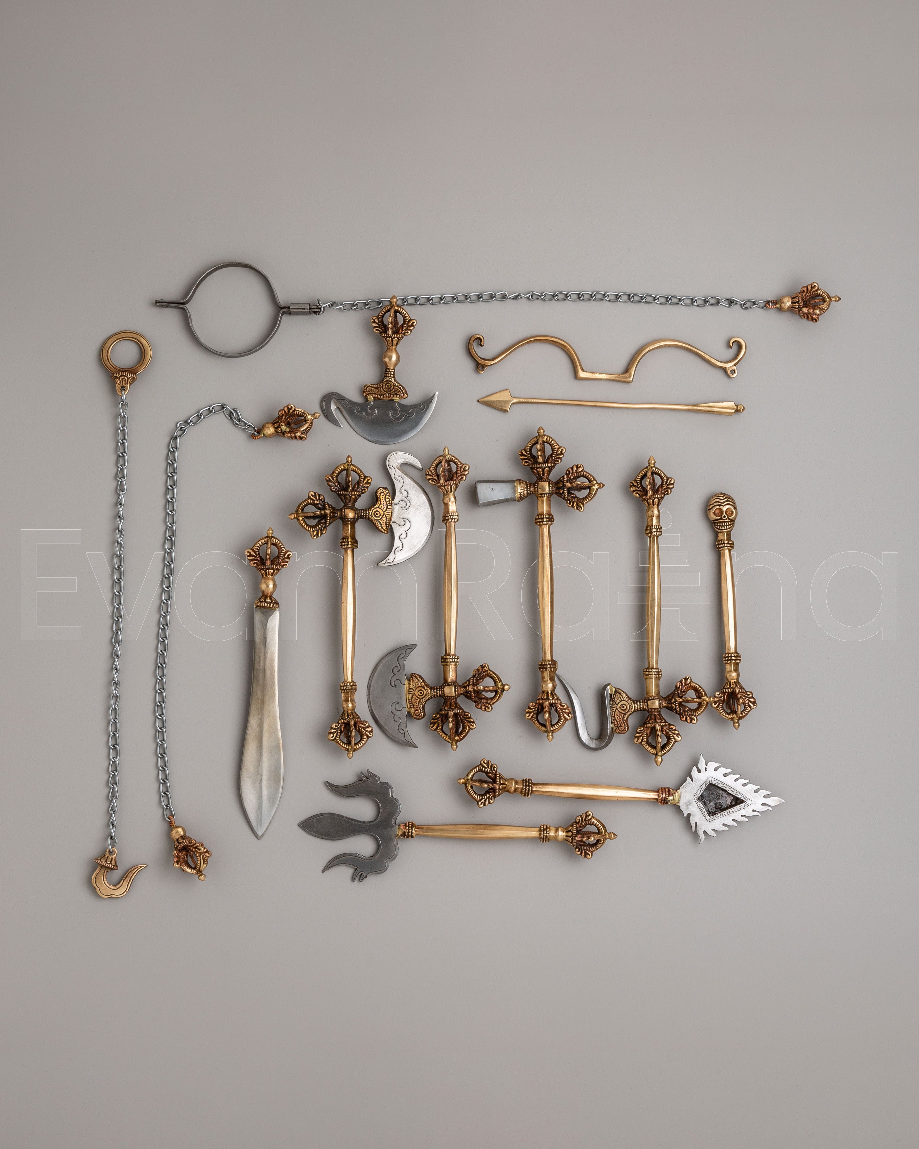 Traditional Tibetan Ritual Item Set