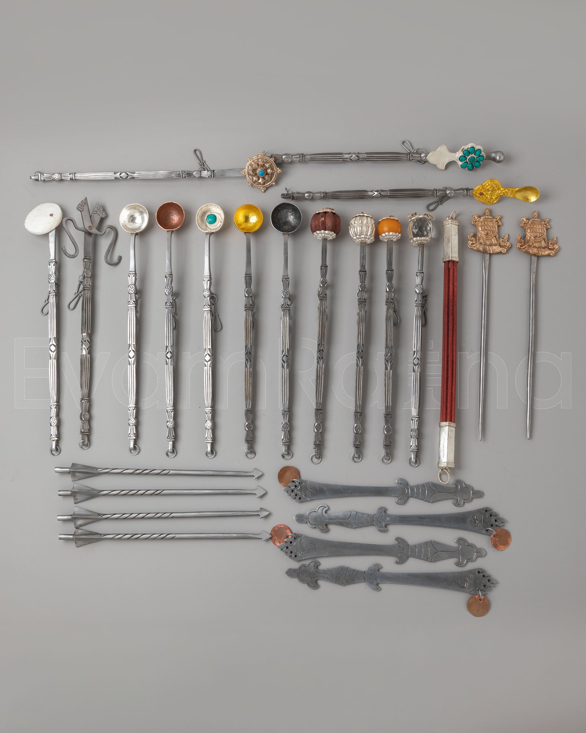 Tibetan Altar Ritual Item Set 