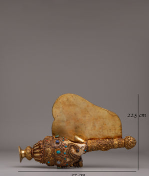 Handmade Conch for Rituals | Sacred Conch Shell