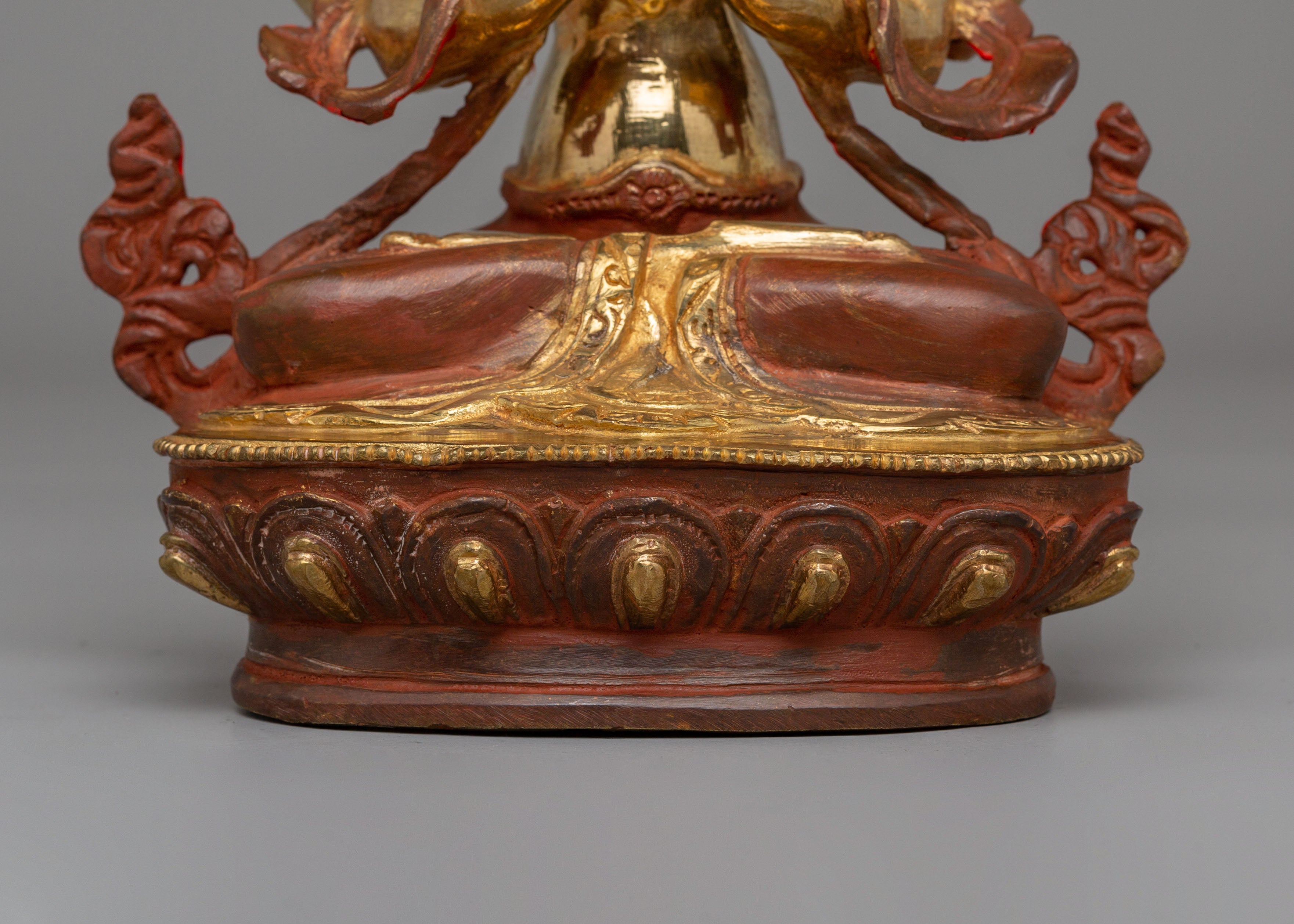 Sacred Chenrezig Statue for Altar | Tibetan Bodhisattva Statue