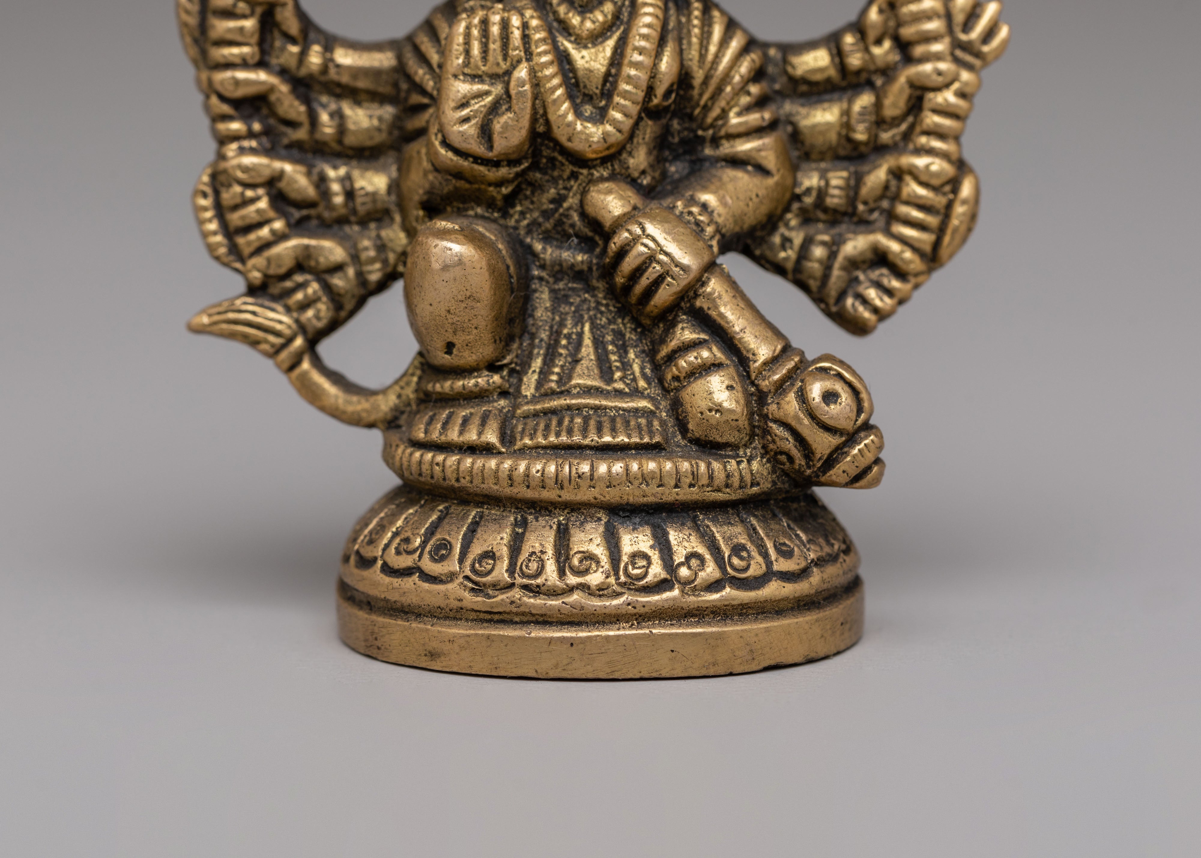 Handcrafted Hanuman Statue | Brass Figure of Lord Hanuman