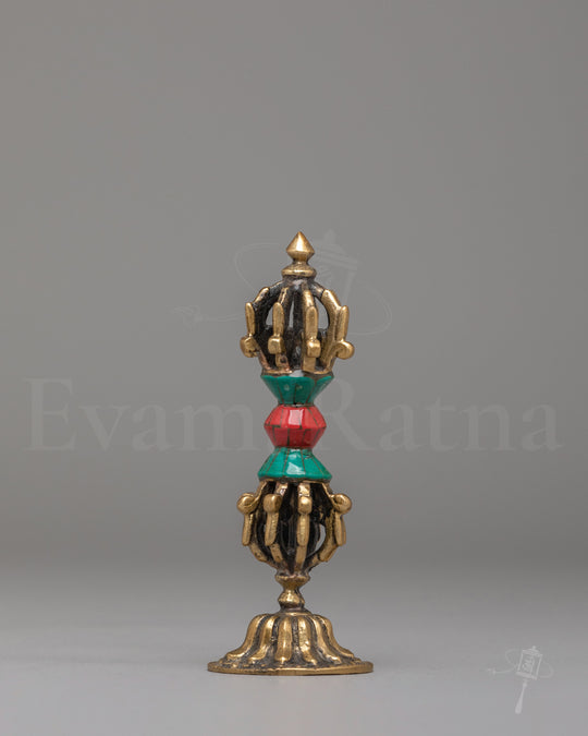 Handcrafted Buddhist Ritual Vajra | Symbol of Power and Protection