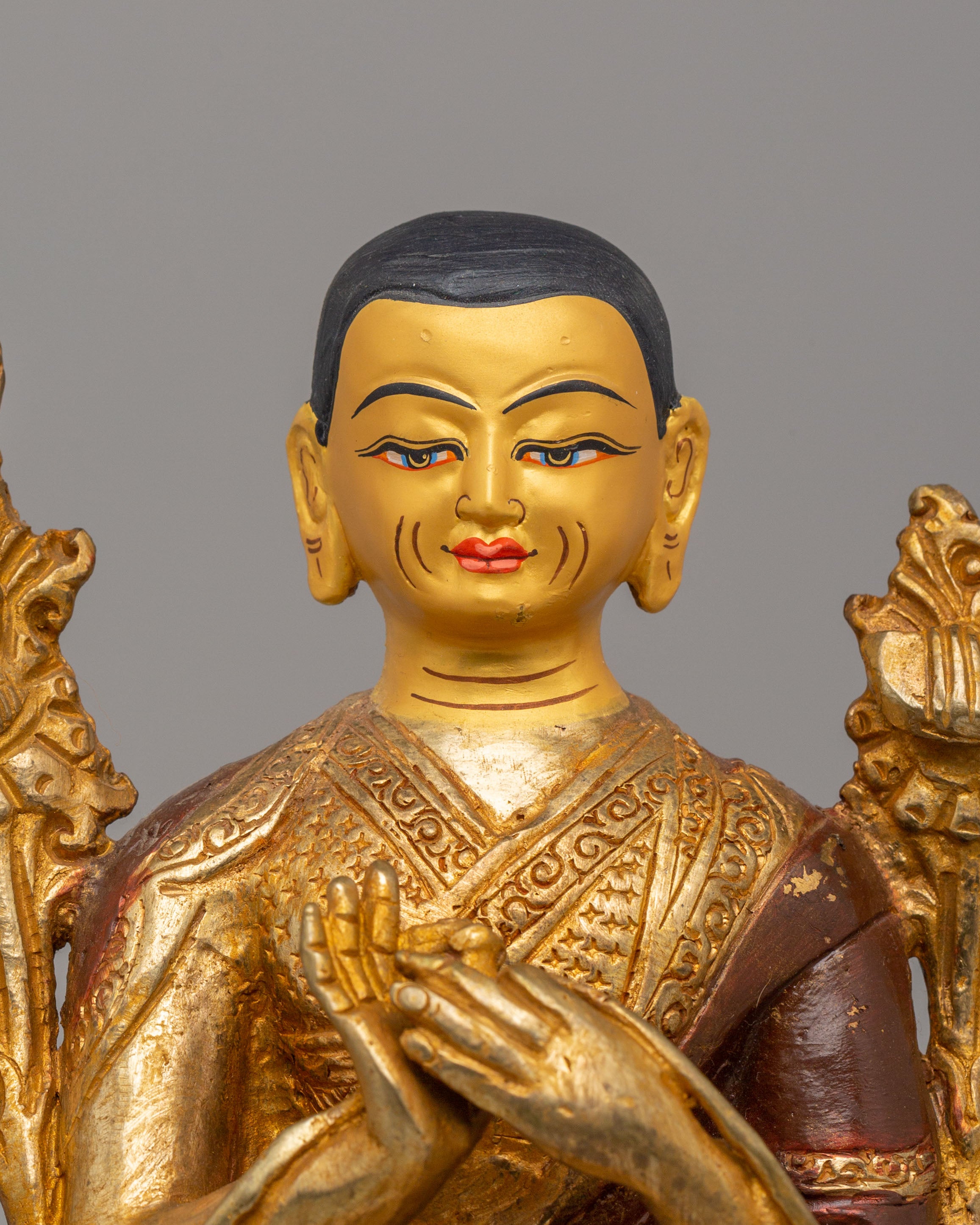 Buddhist Scholar Tsongkhapa Statue | The Great Tibetan Master