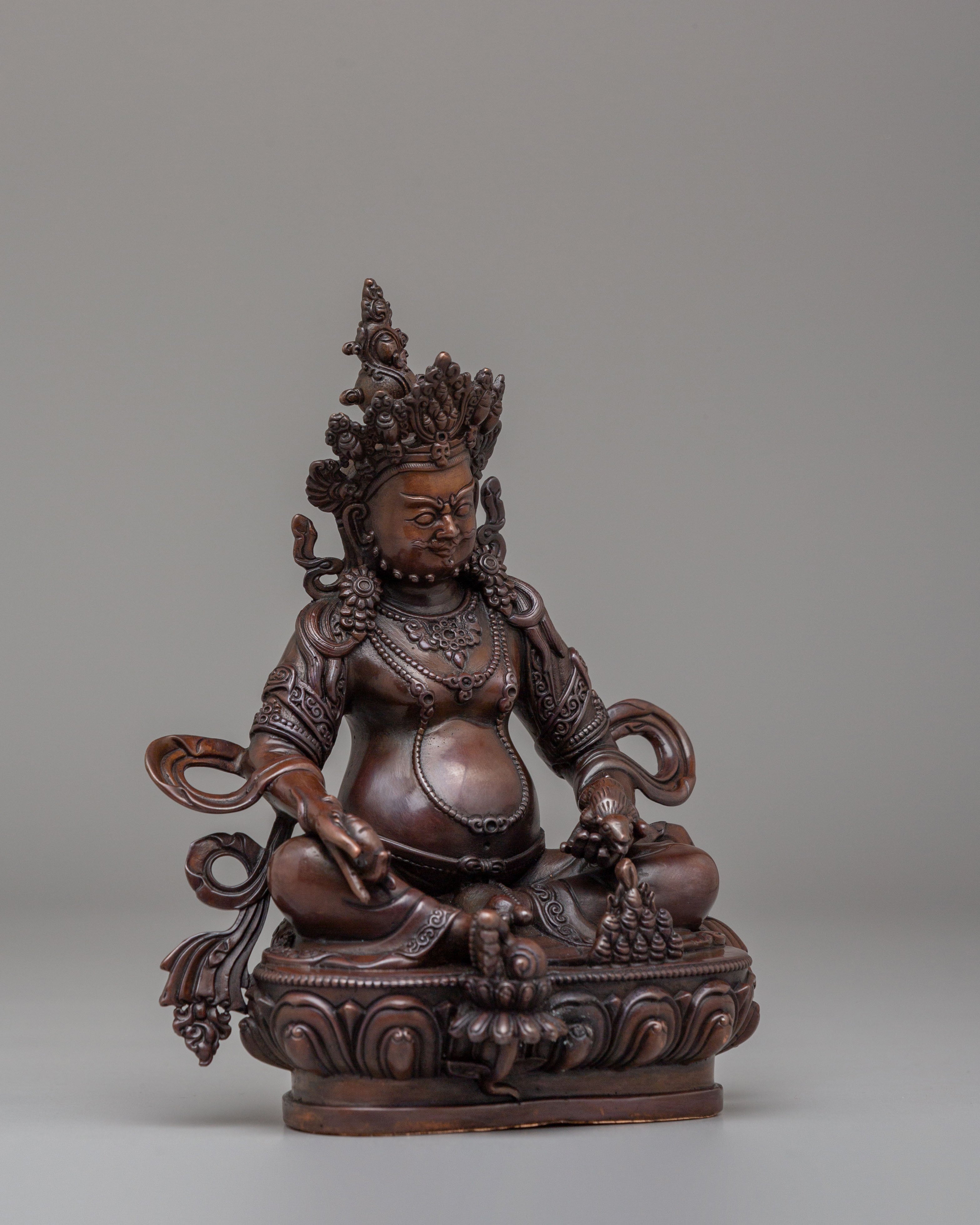 Machine Made Dzambhala Statue | Symbol of Wealth and Prosperity
