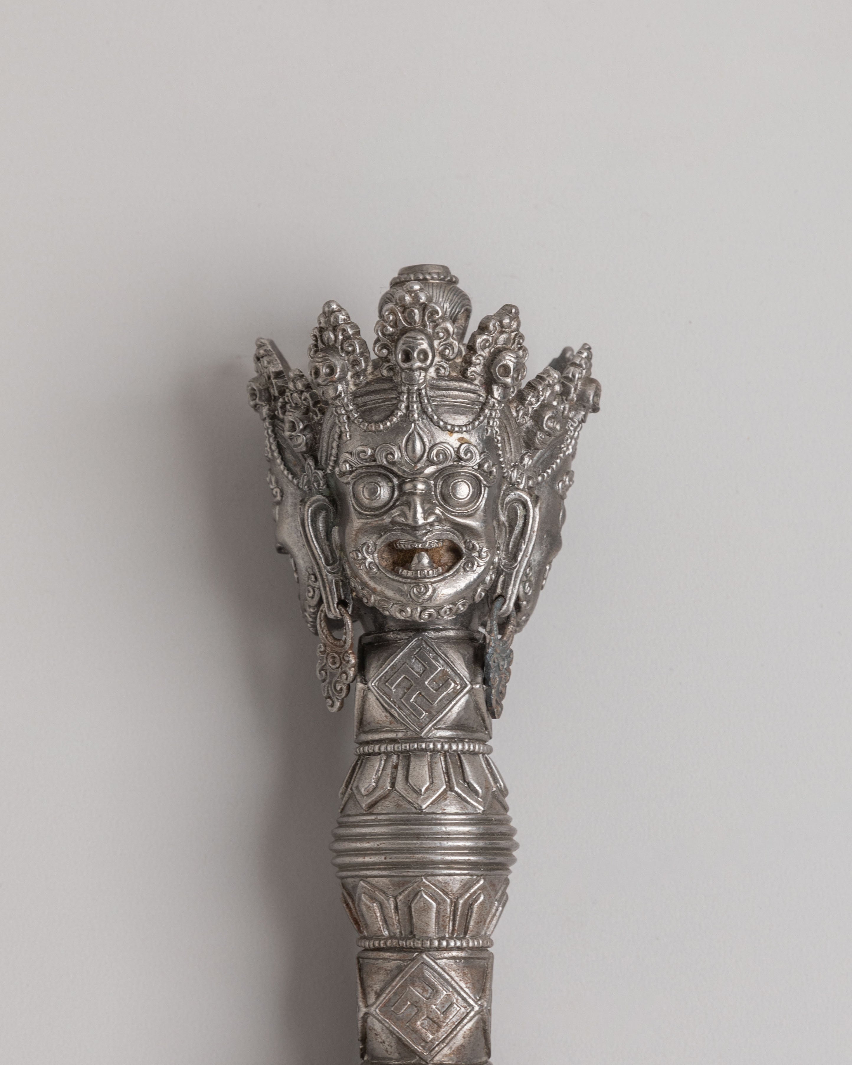 Traditional Tibetan Phurba Ritual Tool | Symbol of Spiritual Power