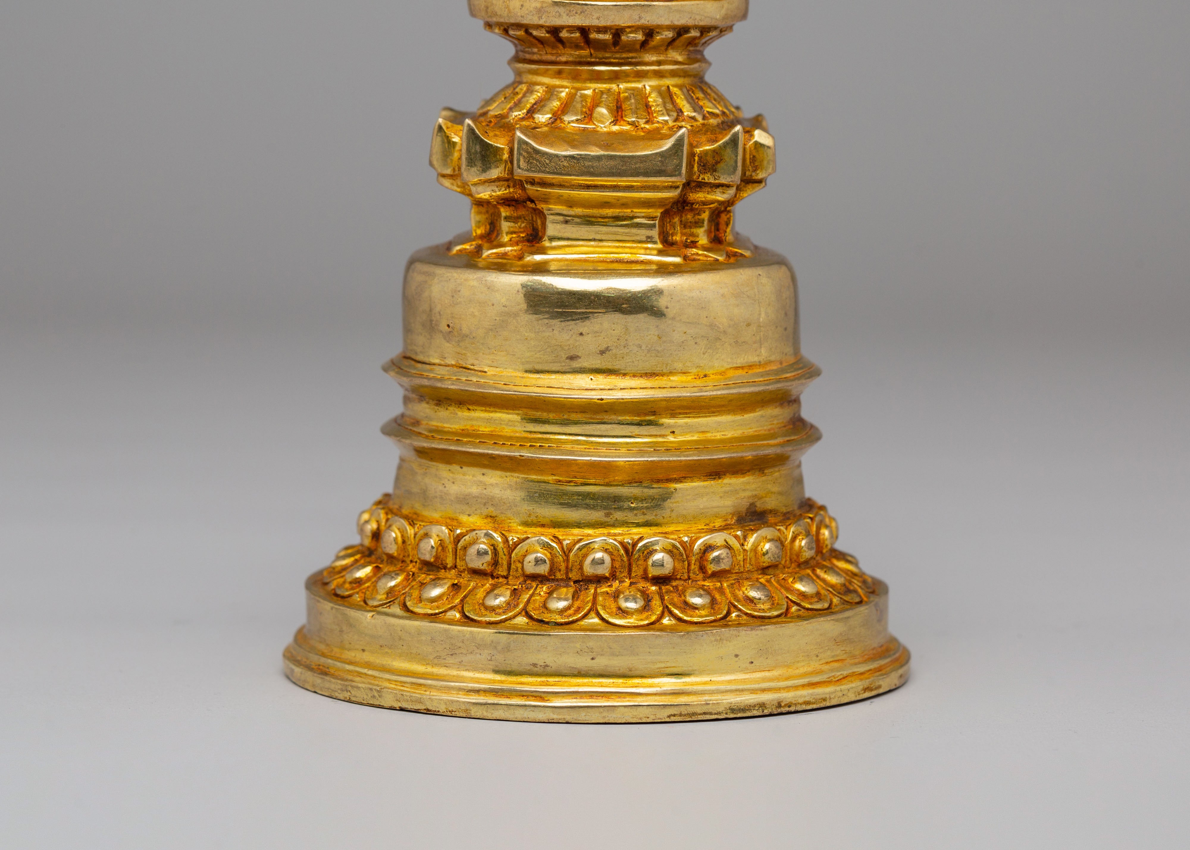 Handcrafted Ritual Kadampa Stupa | Tibetan Buddhist Art