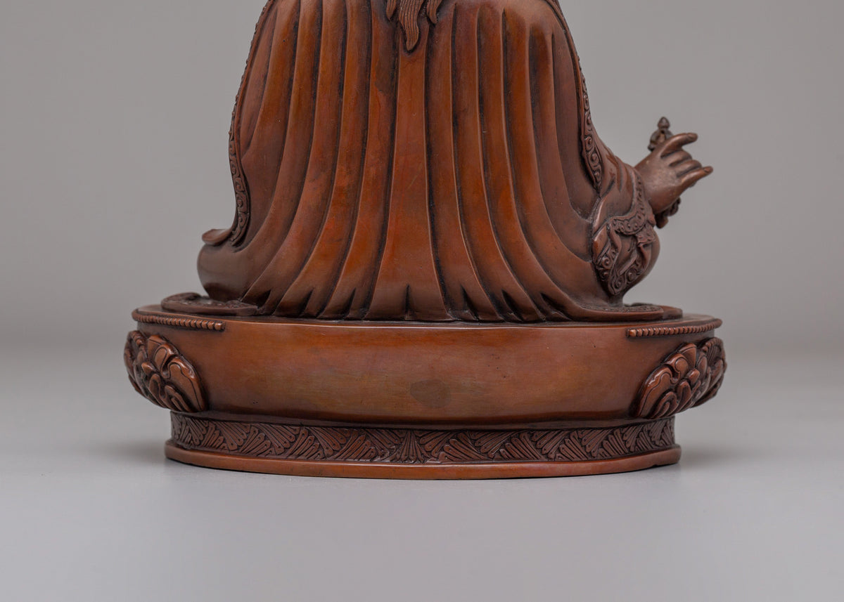 Himalayan Padmasambhava Sculpture | Statue for Dharma Decor