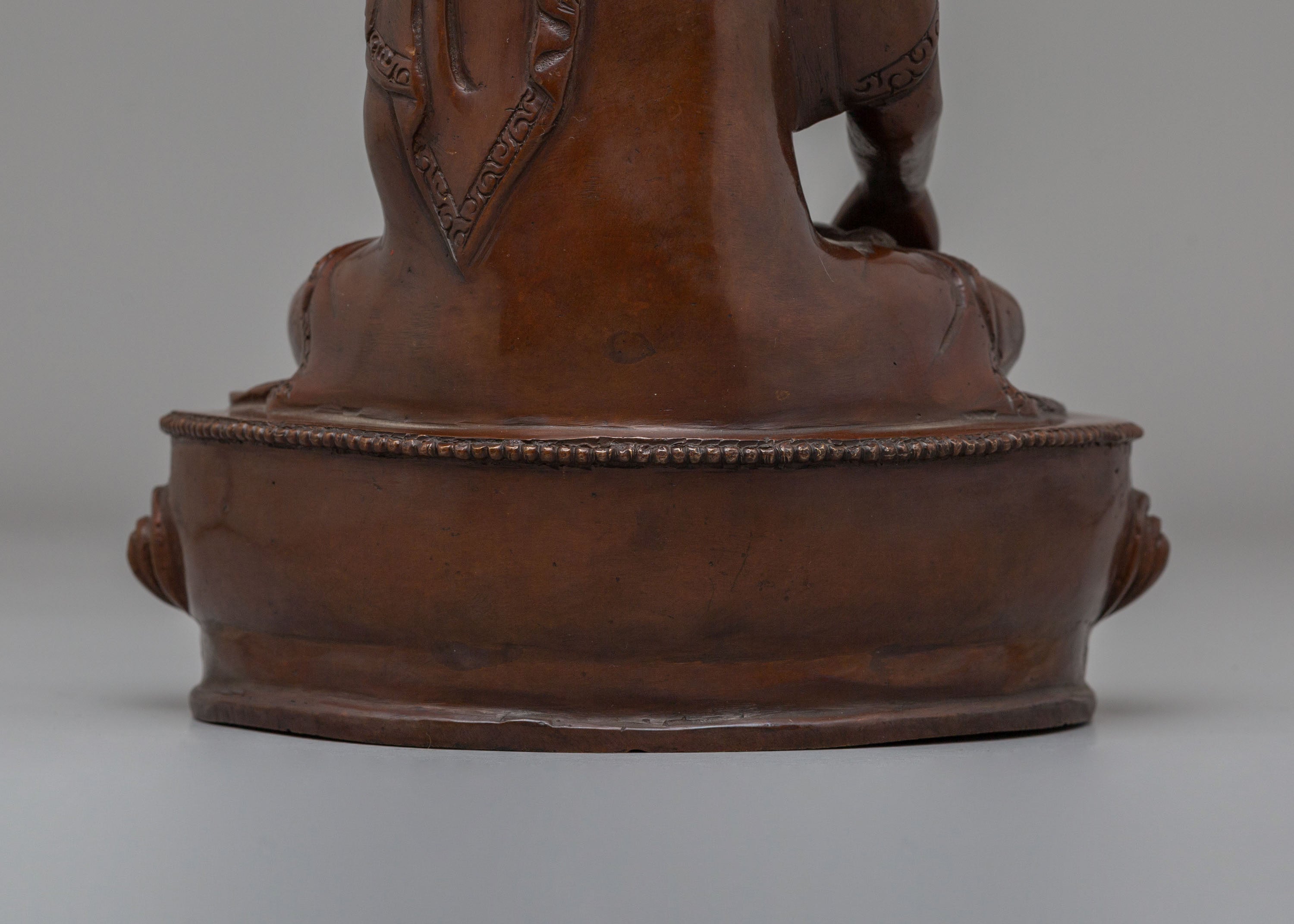 Traditional Crowned Buddha Statue | Tibetan Copper Buddha Statue