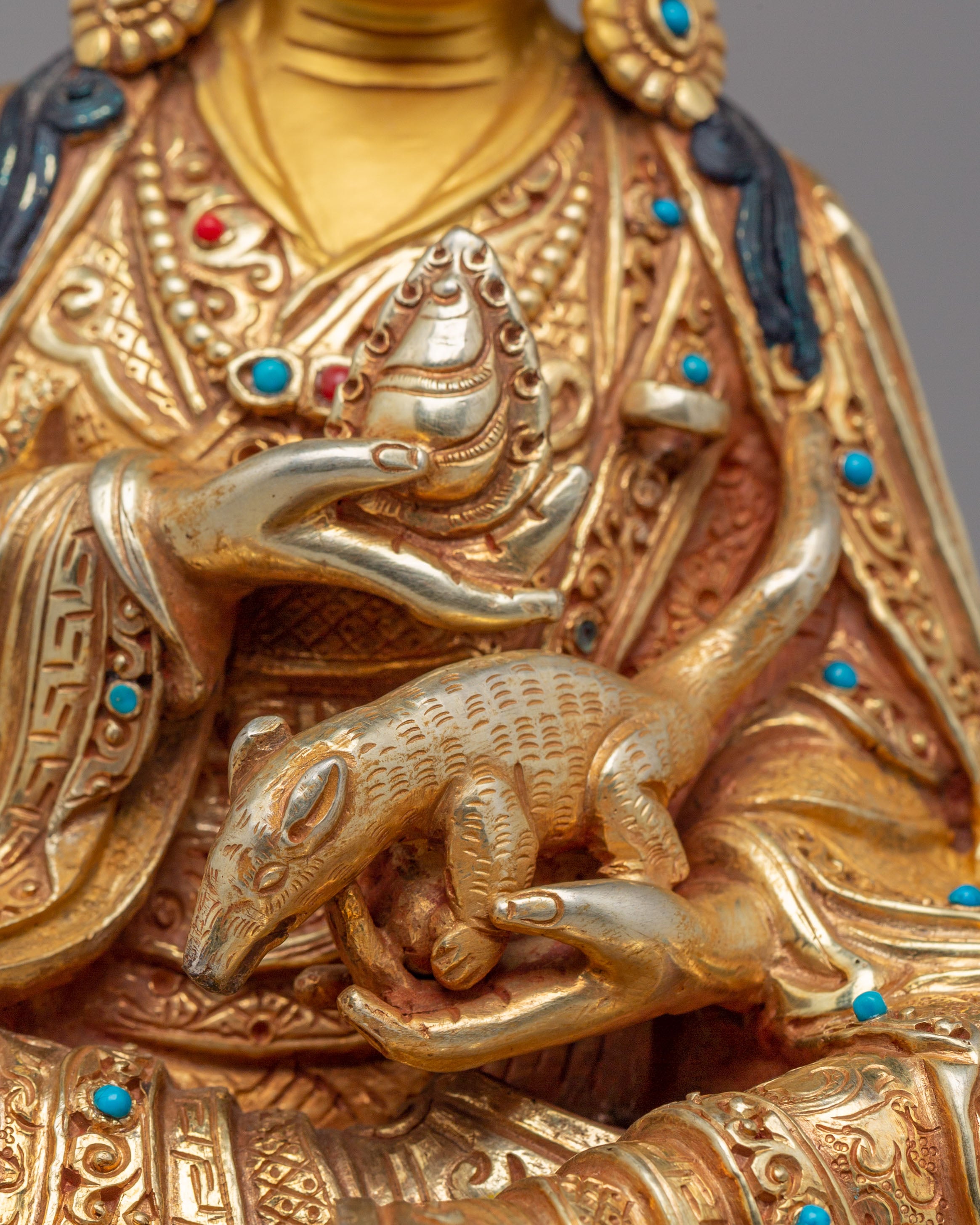 Tibetan Guru Norla Deity Statue | Perfect Spiritual Home Decor