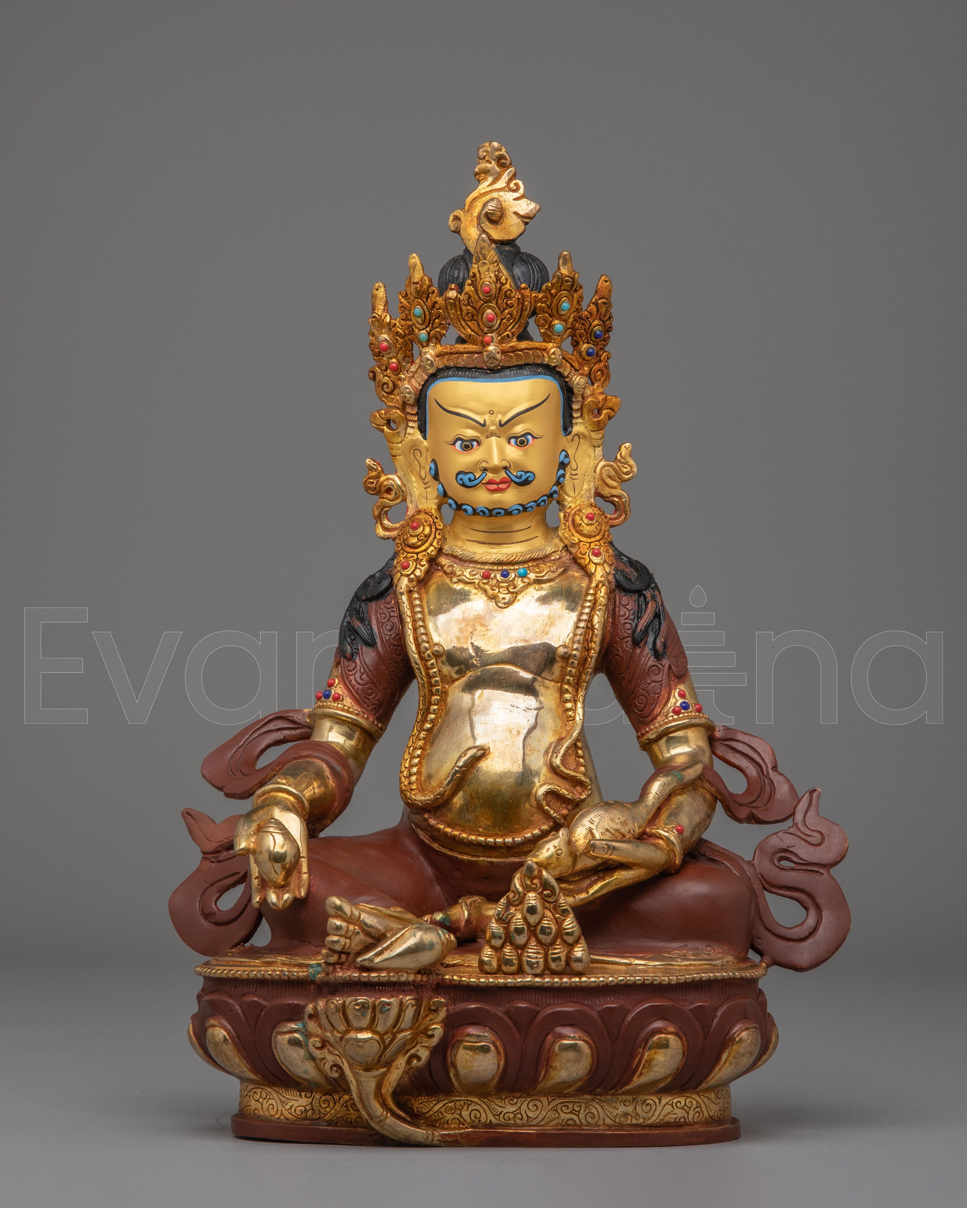 Dzambhala Buddhist Prosperity Statue
