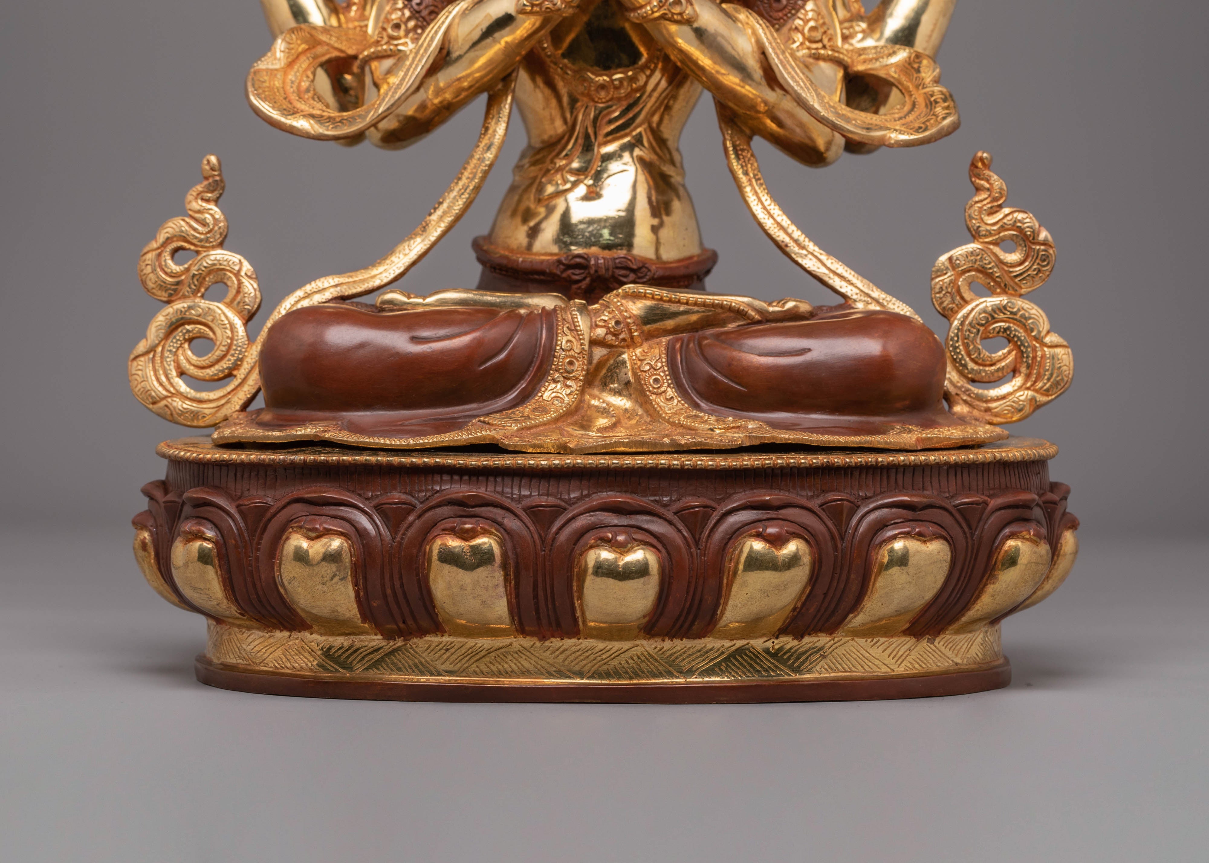 Handmade Bodhisattva Avalokiteshvara Statue | Buddhist Compassion Sculpture