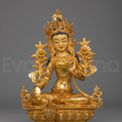 Green Tara Goddess Statue 