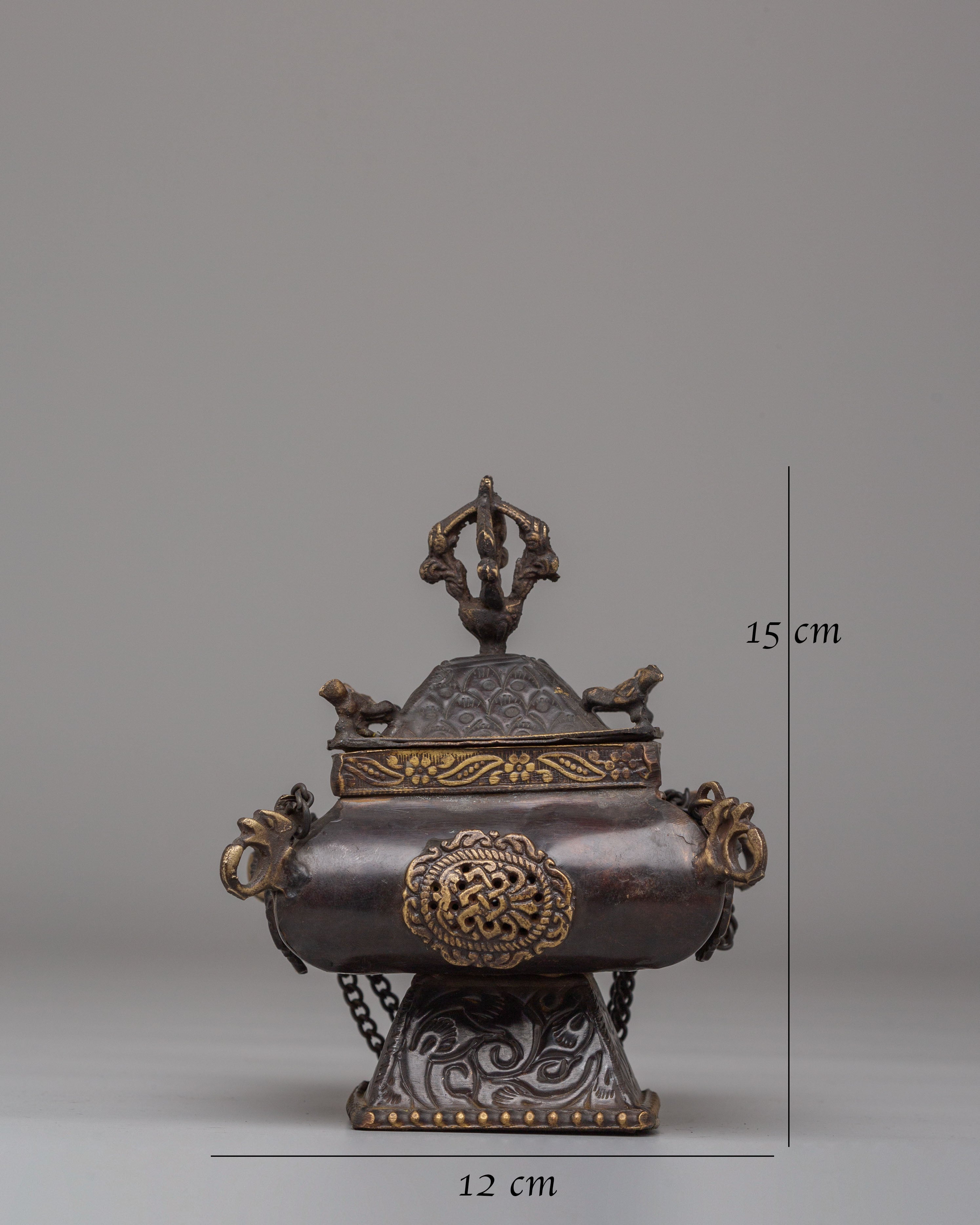 Buddhist Altar Incense Burner | A Sacred Ritual Tool for Spiritual Ceremonies