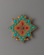 Tibetan Electro Gold Plated Ghau Locket