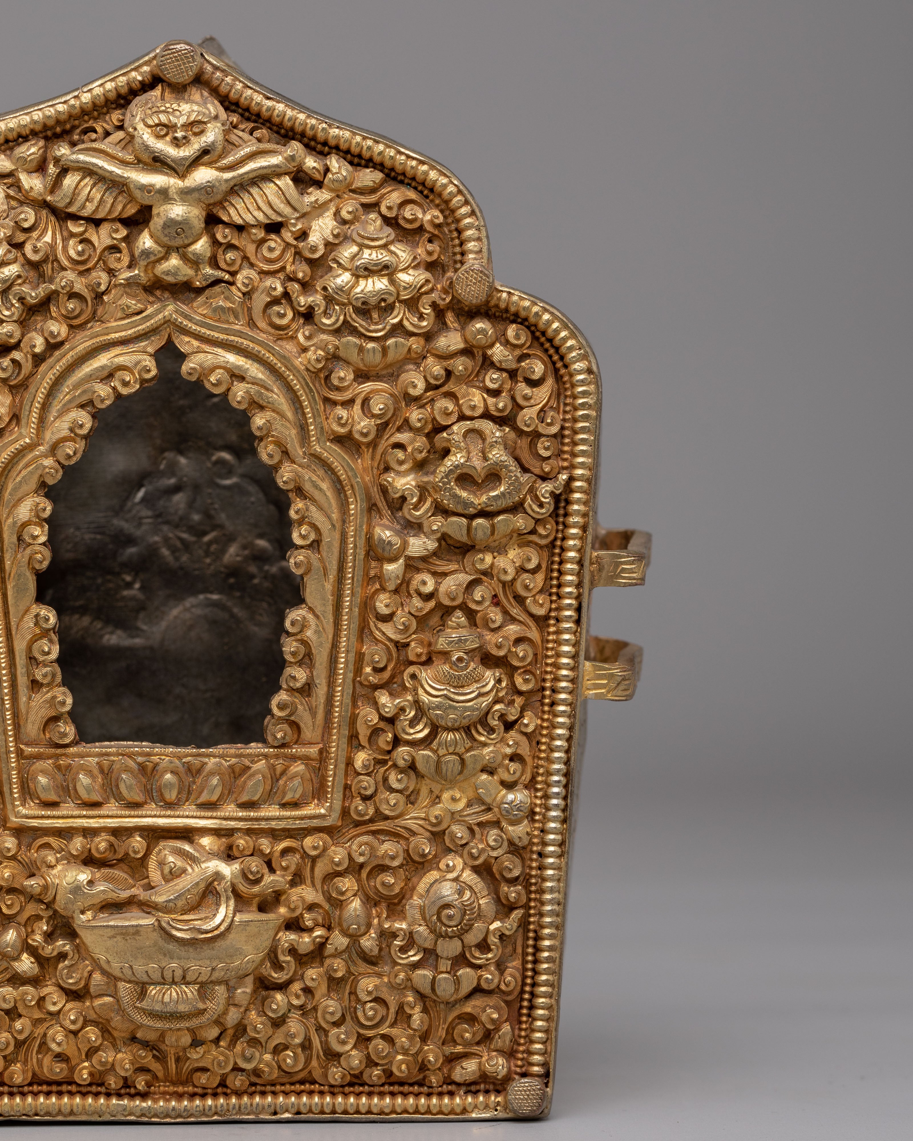 Traditional Ritual Ghau Box | Sacred Offering Container