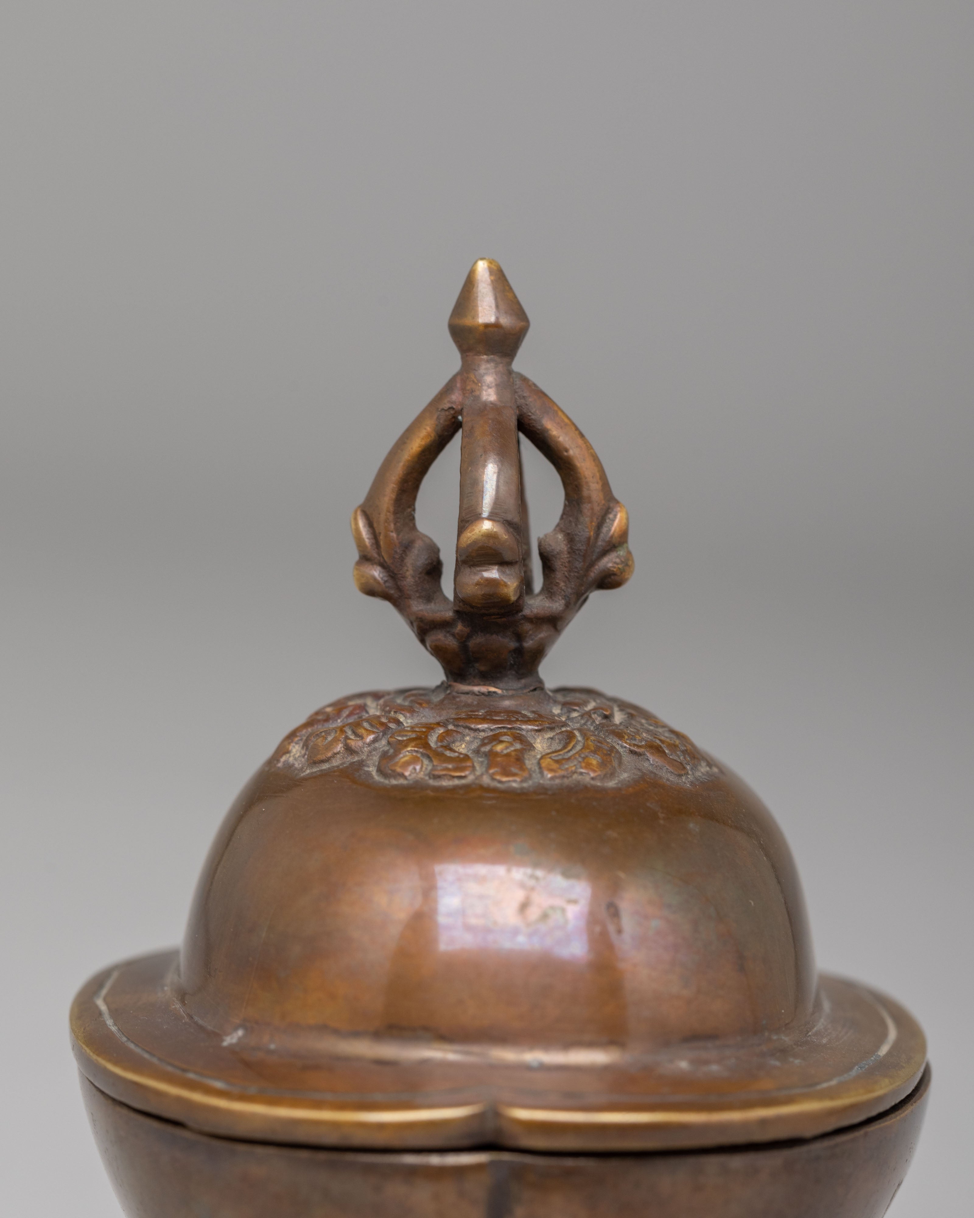 Handmade Kapala Ritual Bowl | Traditional Tibetan Offering Vessel