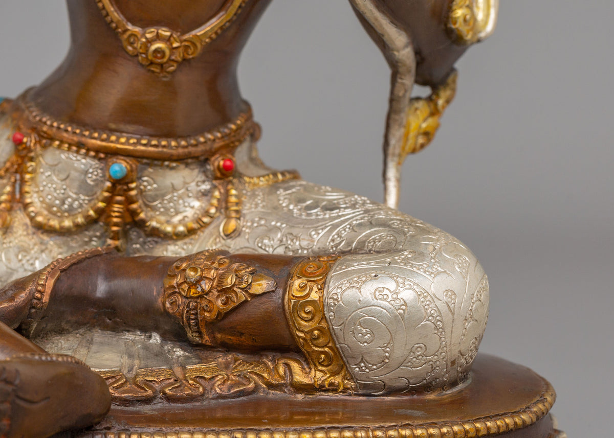 Tibetan Healing Green Tara Statue | A Symbol of Compassion & Swift Action