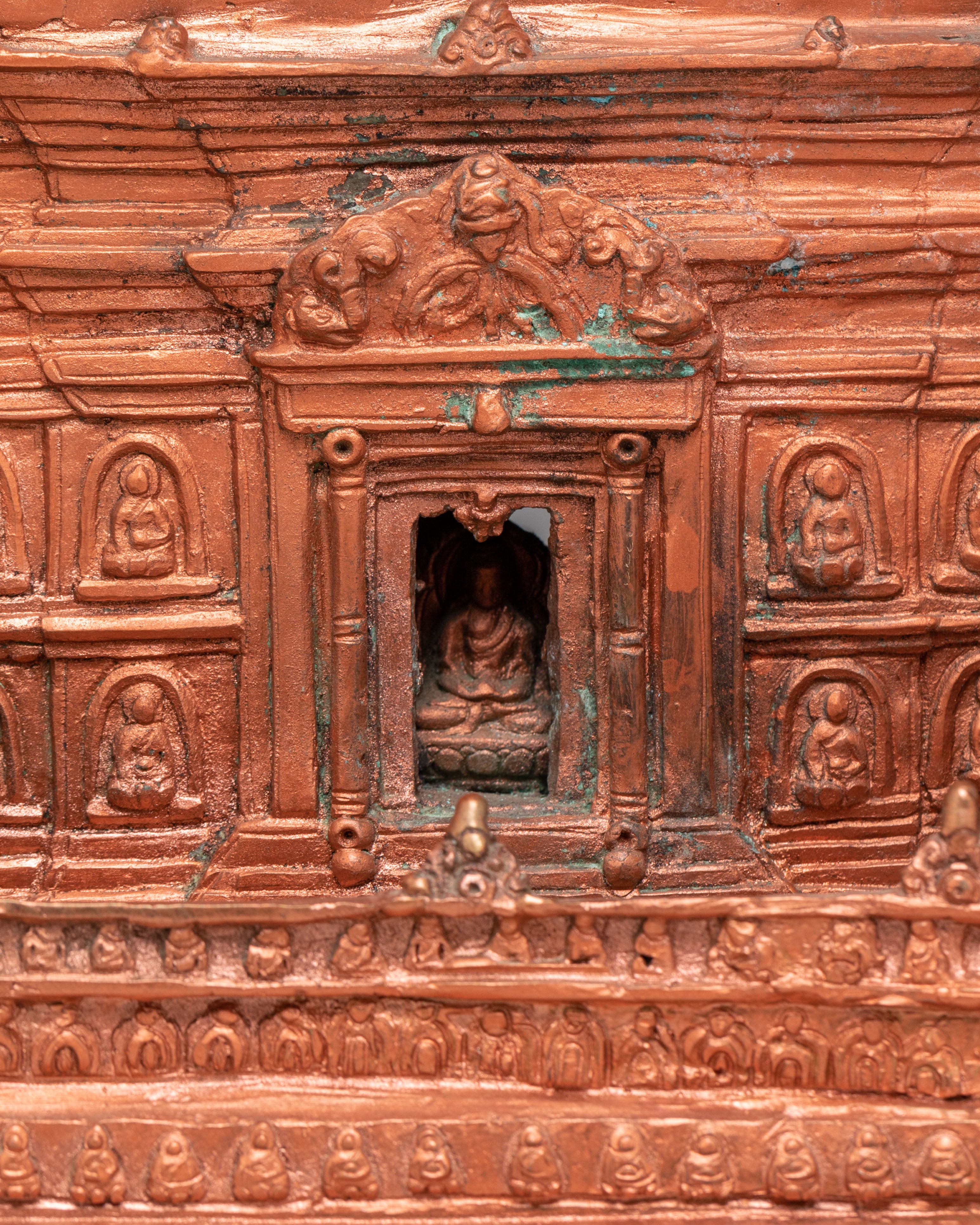 Handcrafted Mahabuddha Temple Sculpture | Symbol of Enlightenment