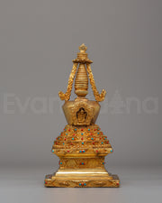 Ritual Altar Lotus Blossom Stupa