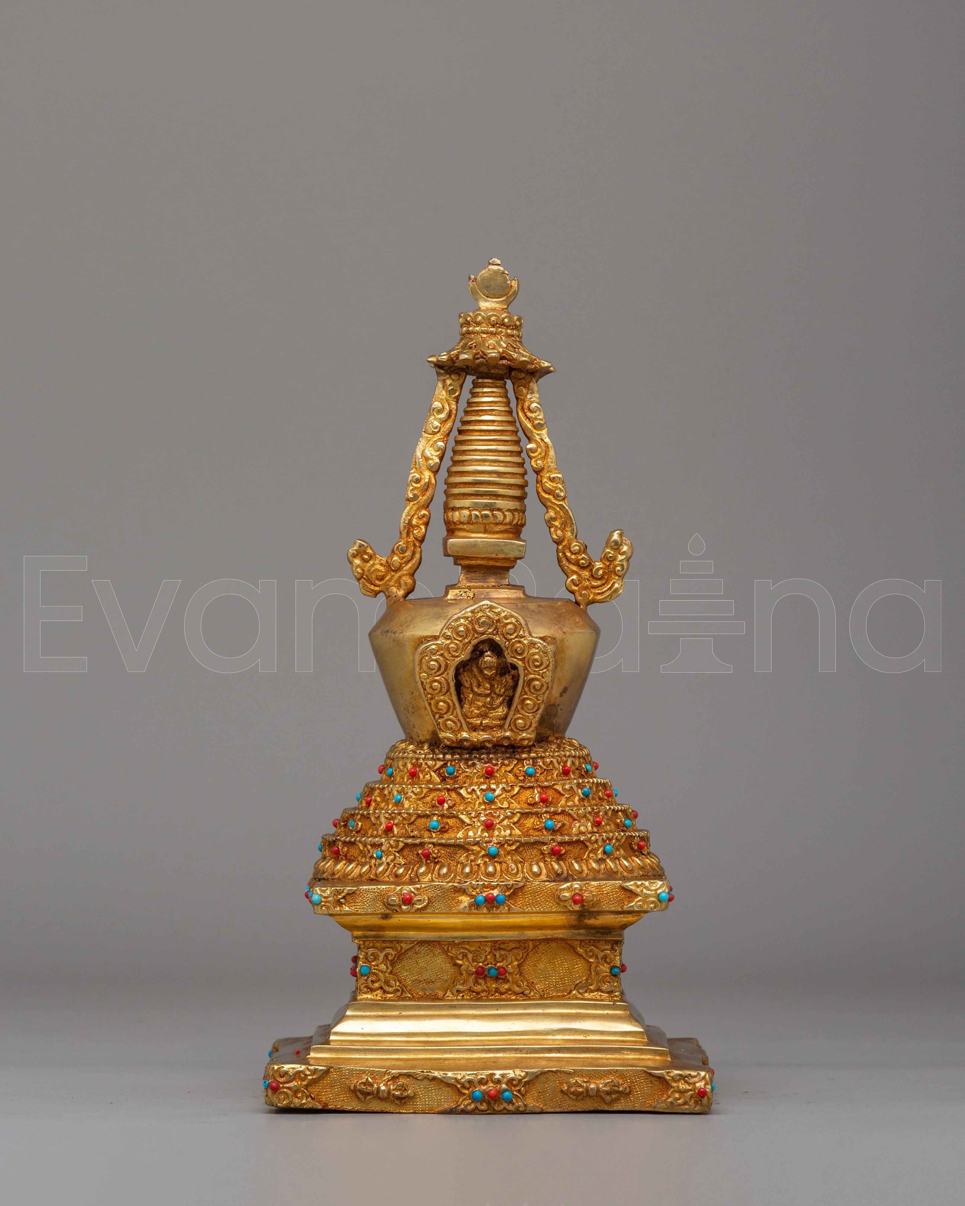 Ritual Altar Lotus Blossom Stupa