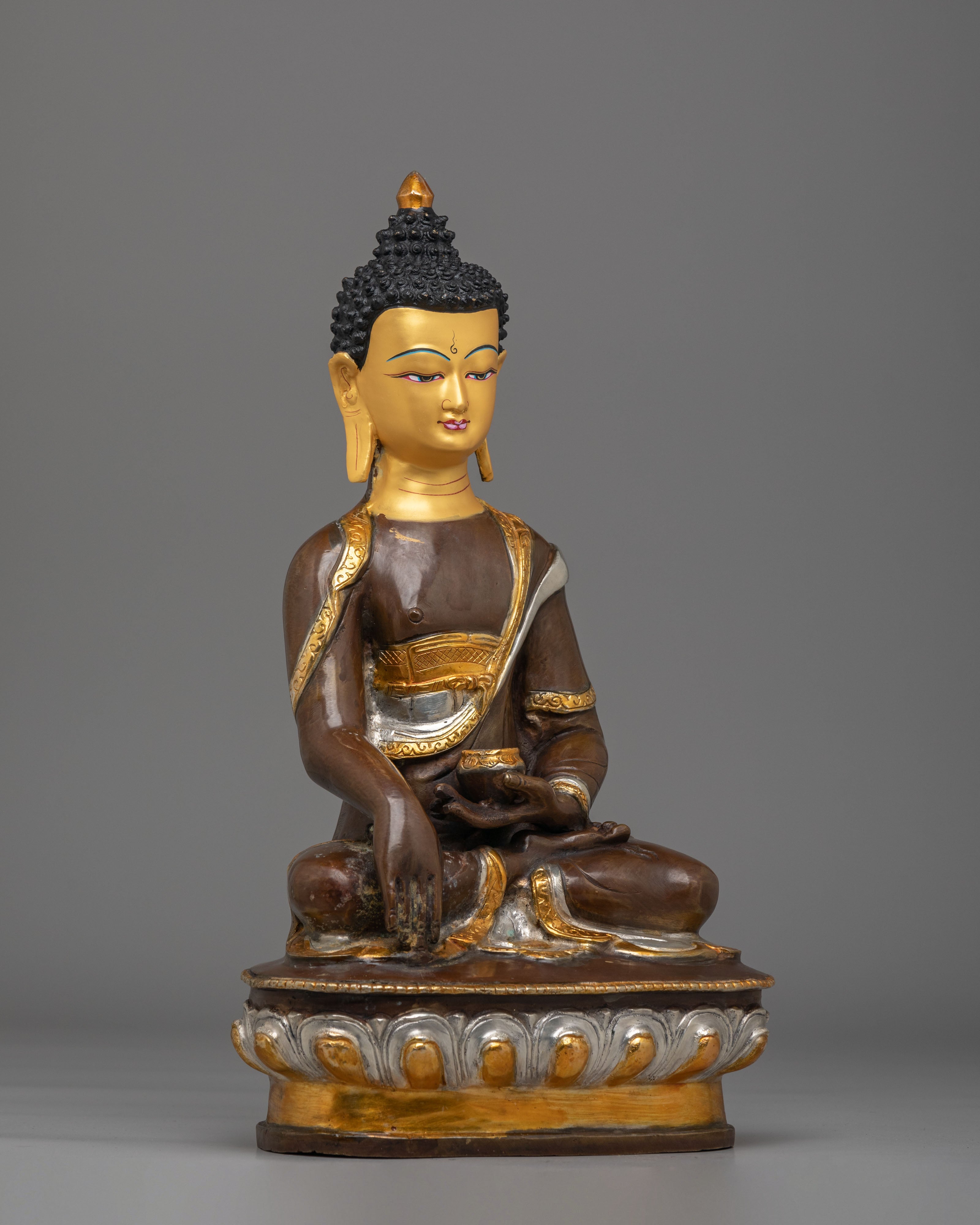 Handmade Buddha Shakyamuni Figurine | Spiritual Decor for Meditation & Peace