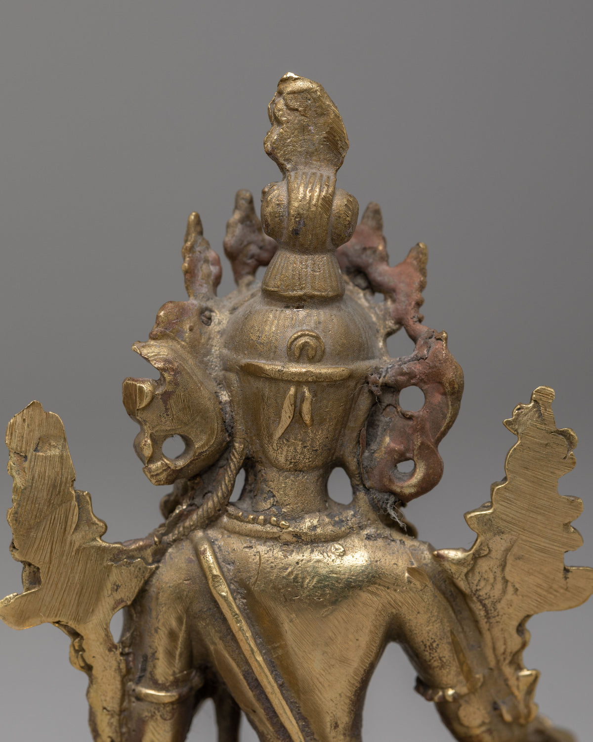 Traditional Green Tara Buddhist Sculpture | Spiritual Home Decor