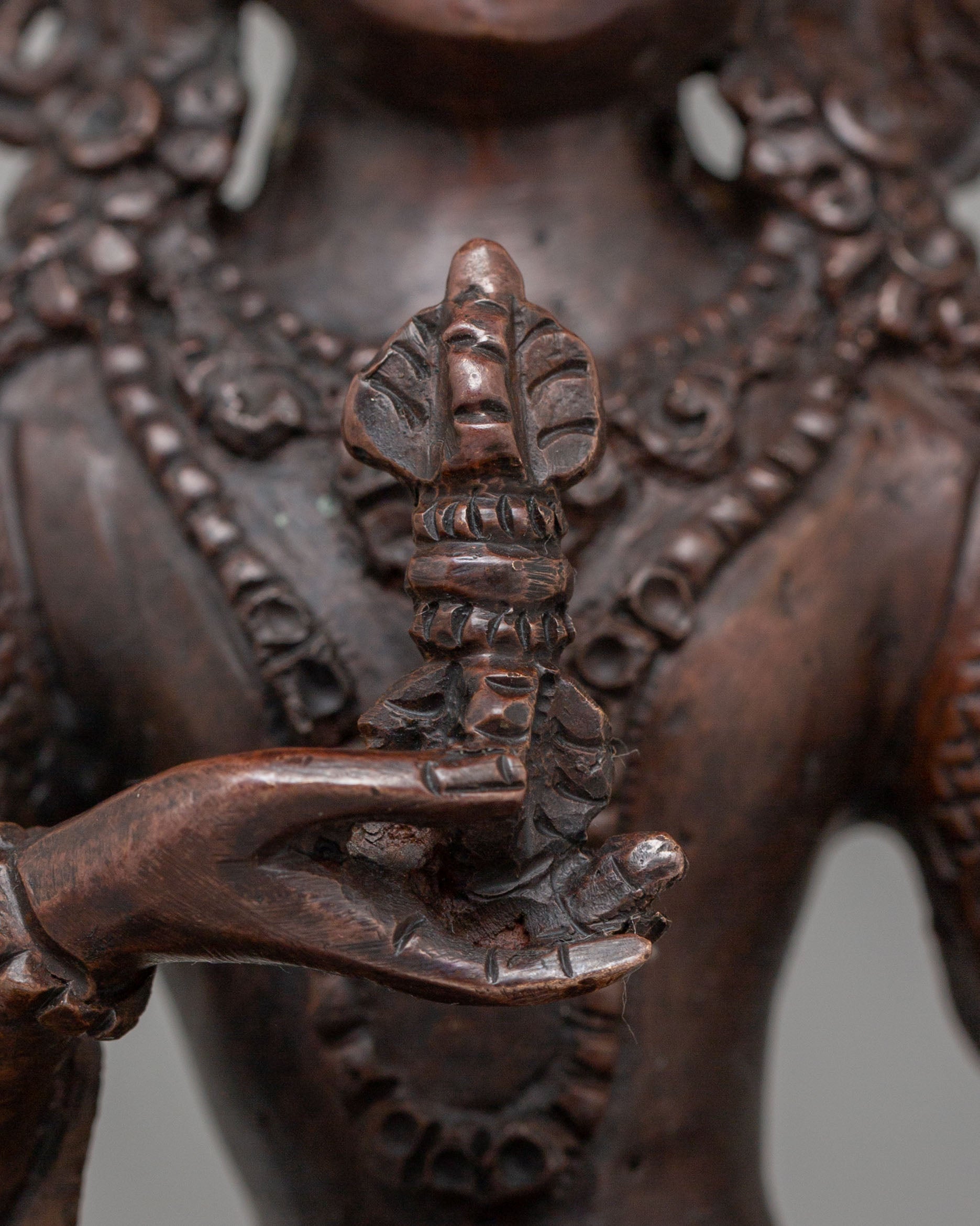 Spiritual Vajrasattva Deity Statue | Tibetan Buddhist Sculpture