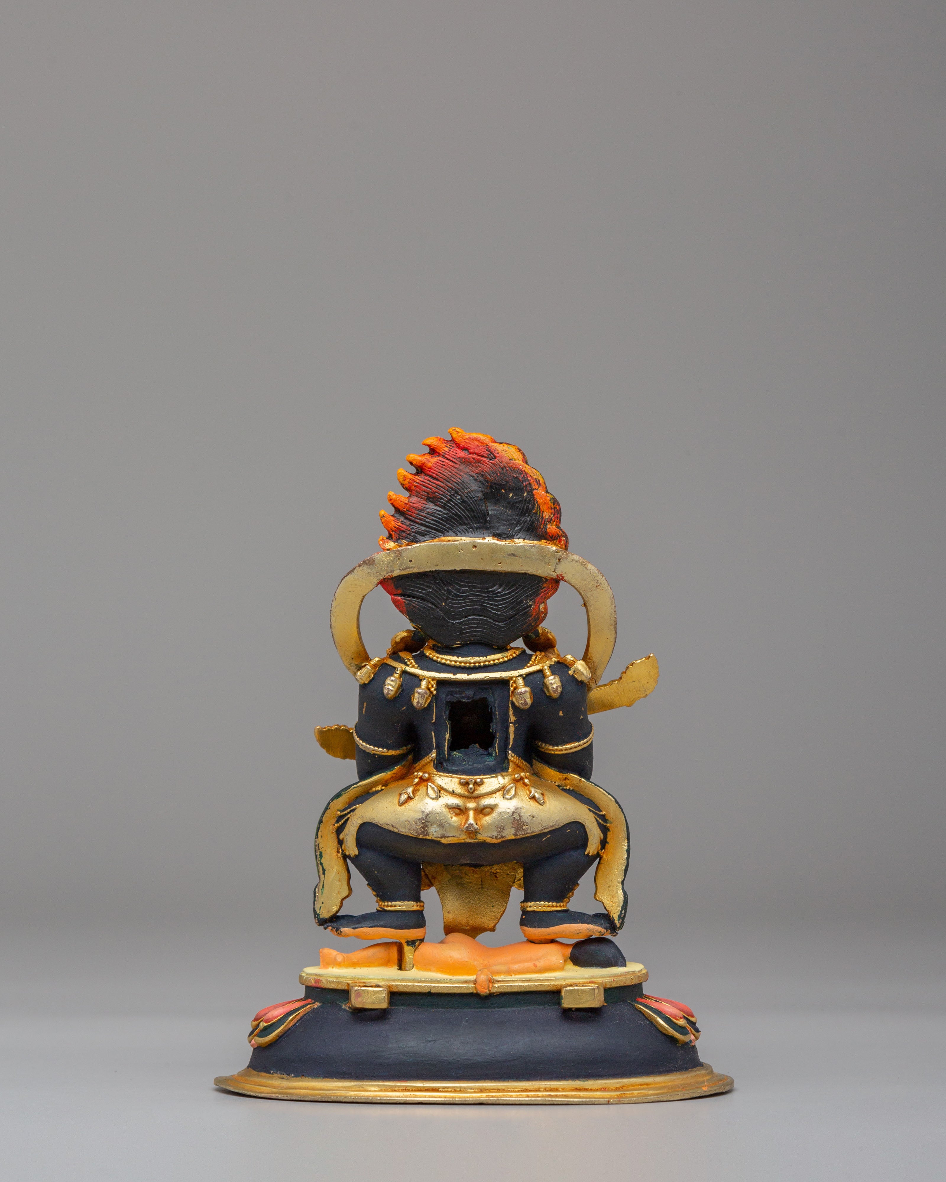 Sacred Sakya Mahakala Statue | Tibetan Protector Deity Statue