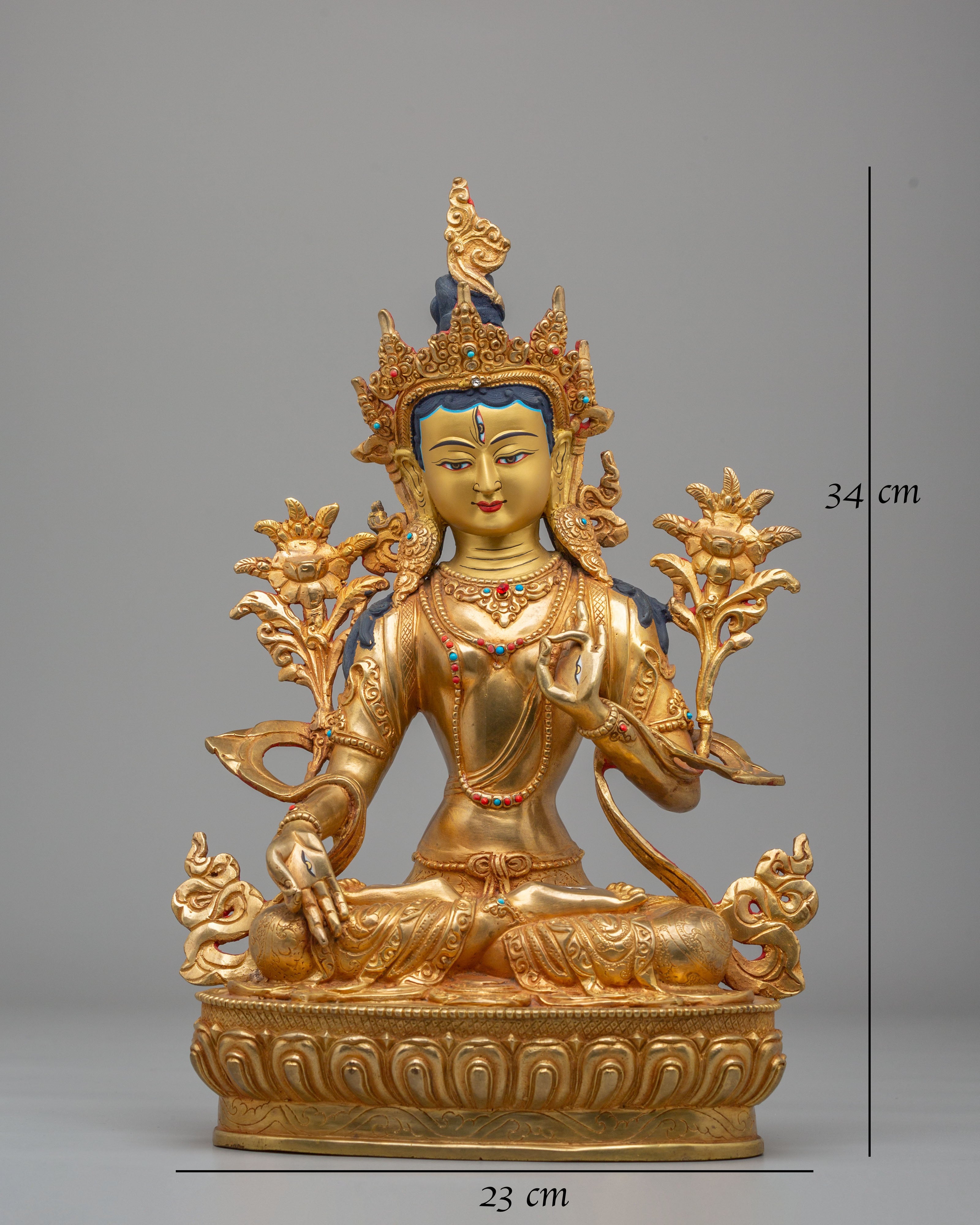 White Tara Longevity Statue | Symbol of Compassion & Healing