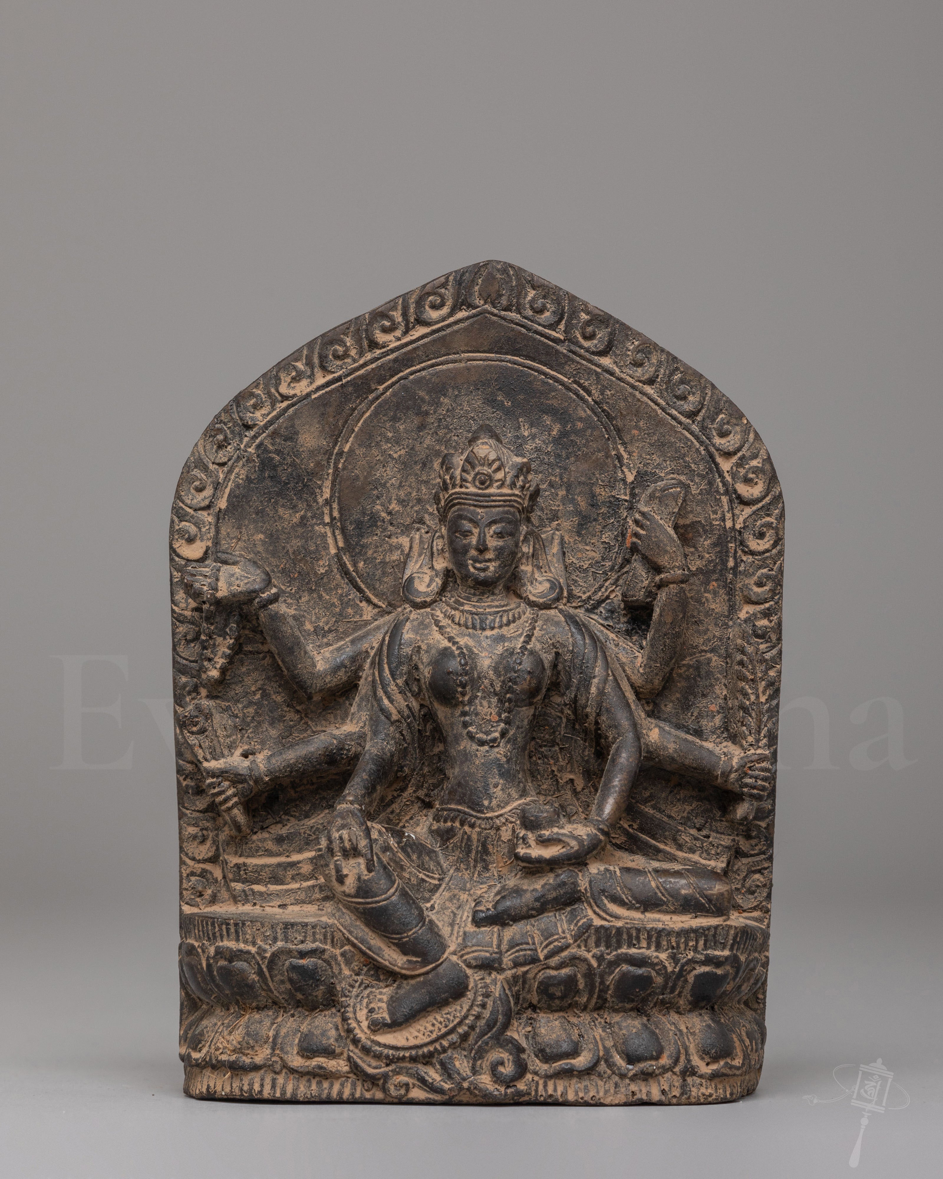 Traditional Vasudhara Wealth Deity Statue 