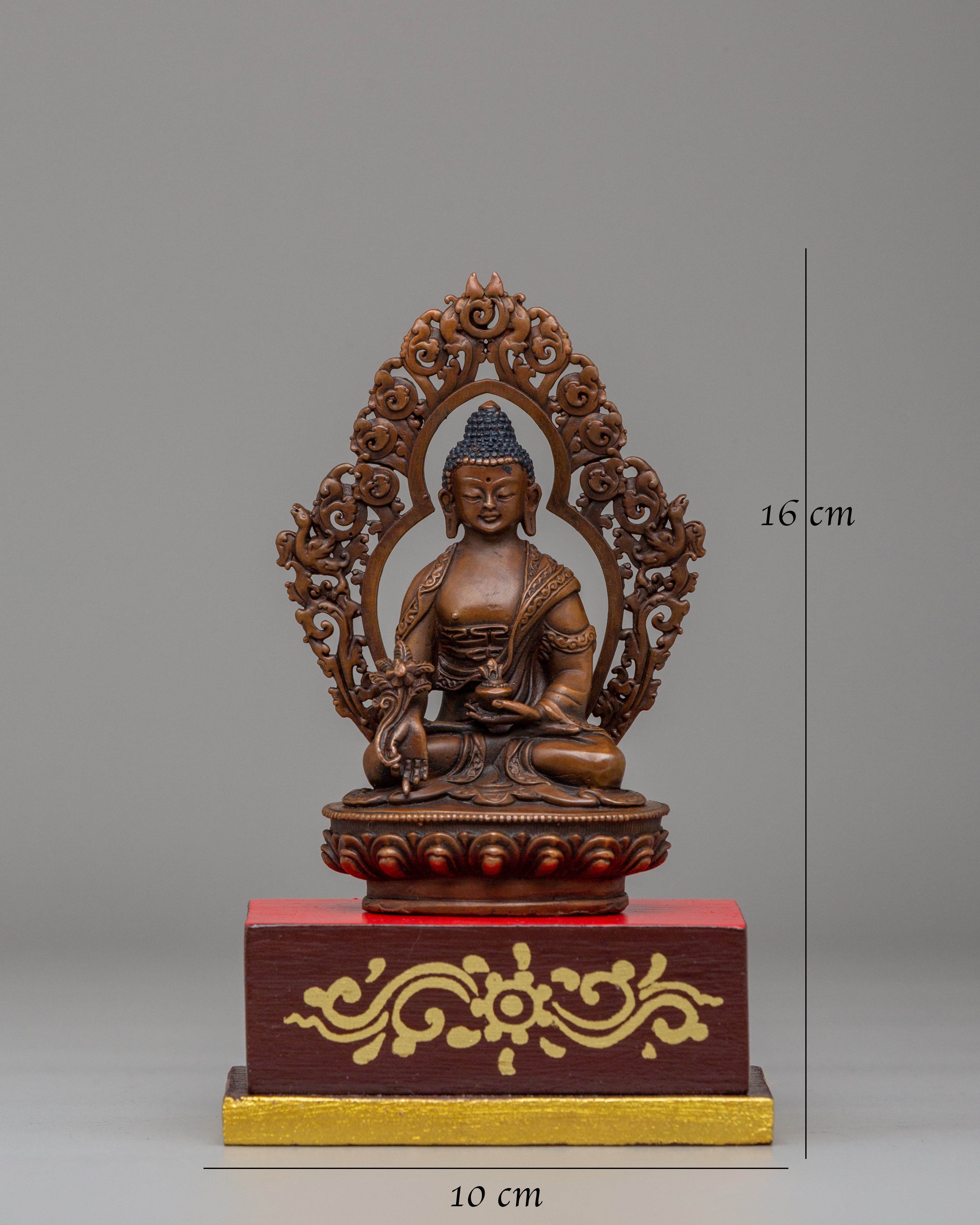 Medicine Buddha Deity Statue | Symbol of Healing and Compassion