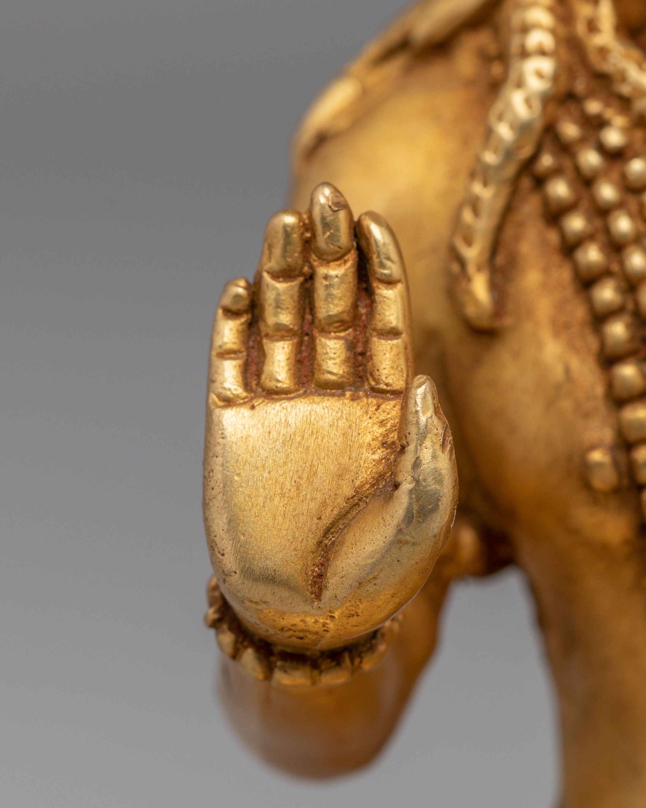Protector Deity Shiva Statue | Copper Hindu Mahadev Sculpture
