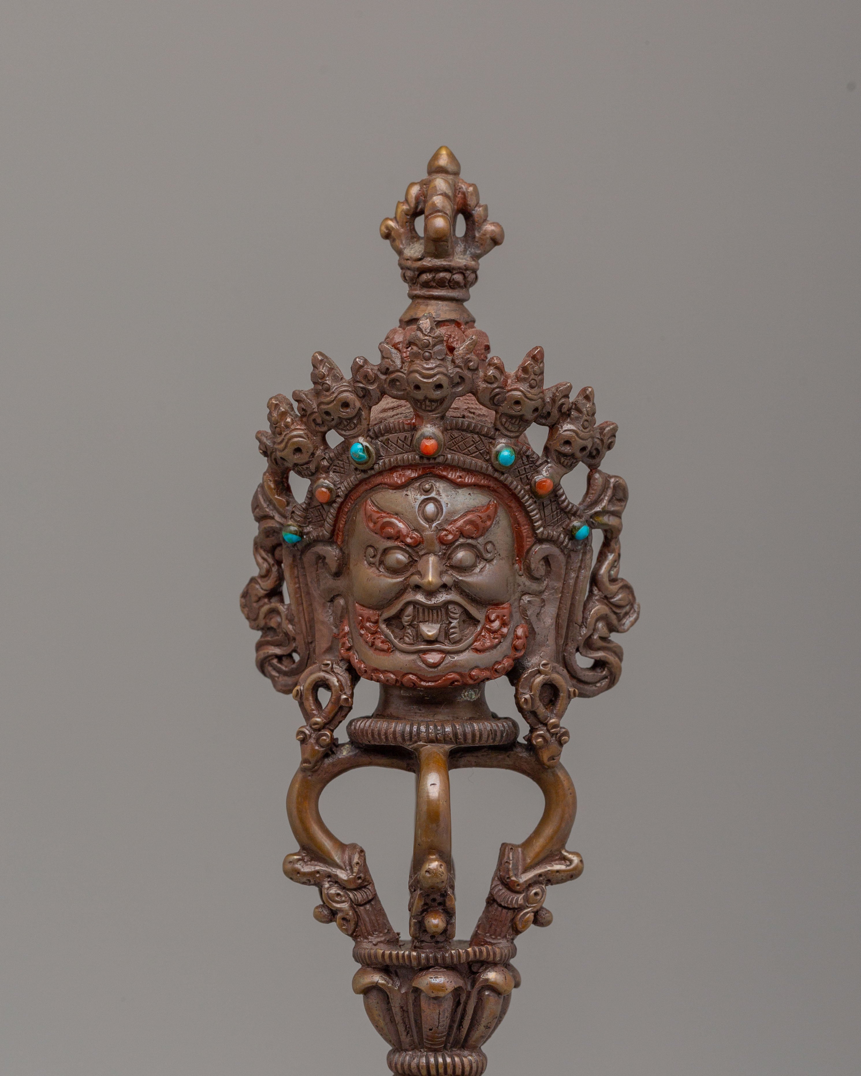 Handmade Vajrapani Phurba | Ritual Dagger for Tantric Ceremonies