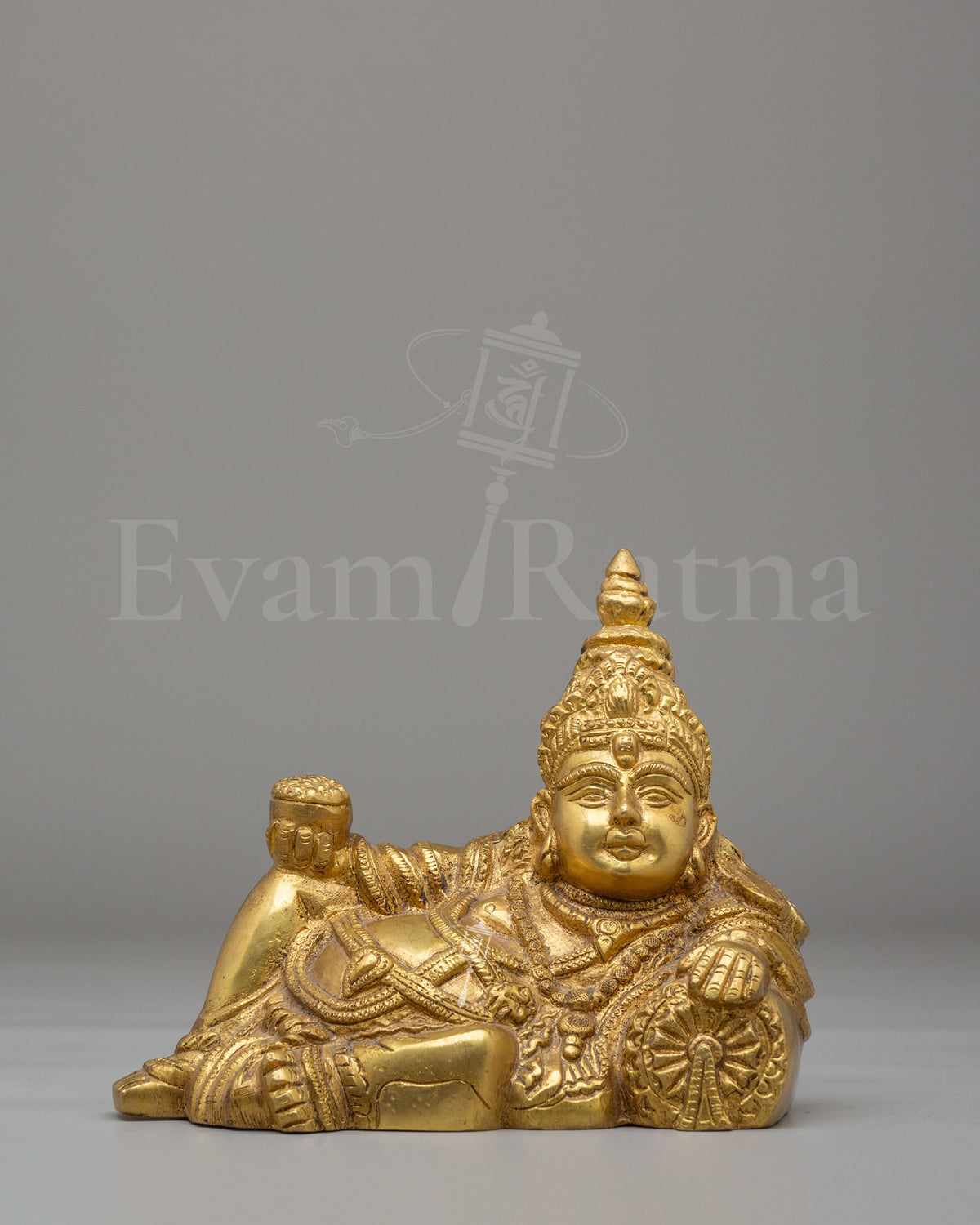 Tibetan Lord Kubera Sculpture 