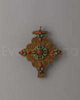 Tibetan Scared Ghau Box Locket for Accessory