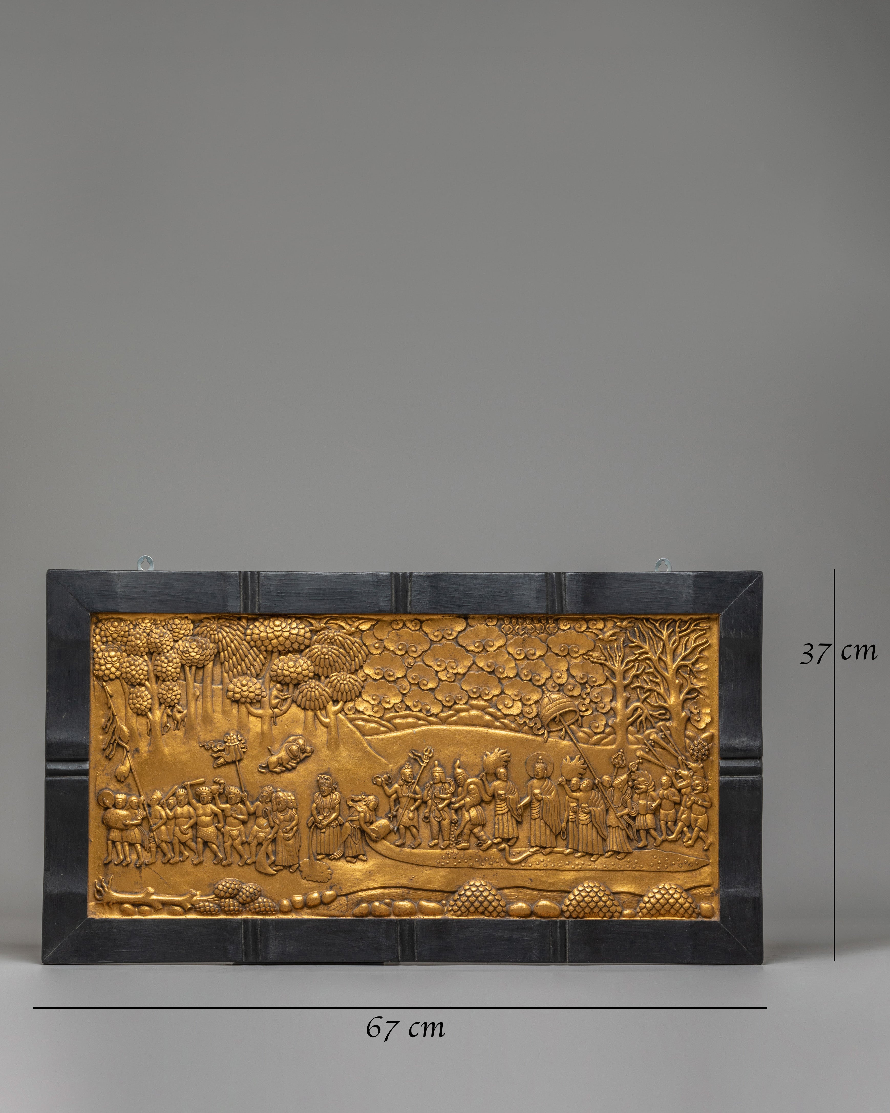 Vajrayana Buddhist Wall Hanging | Spiritual Artwork for Meditation & Home Decor
